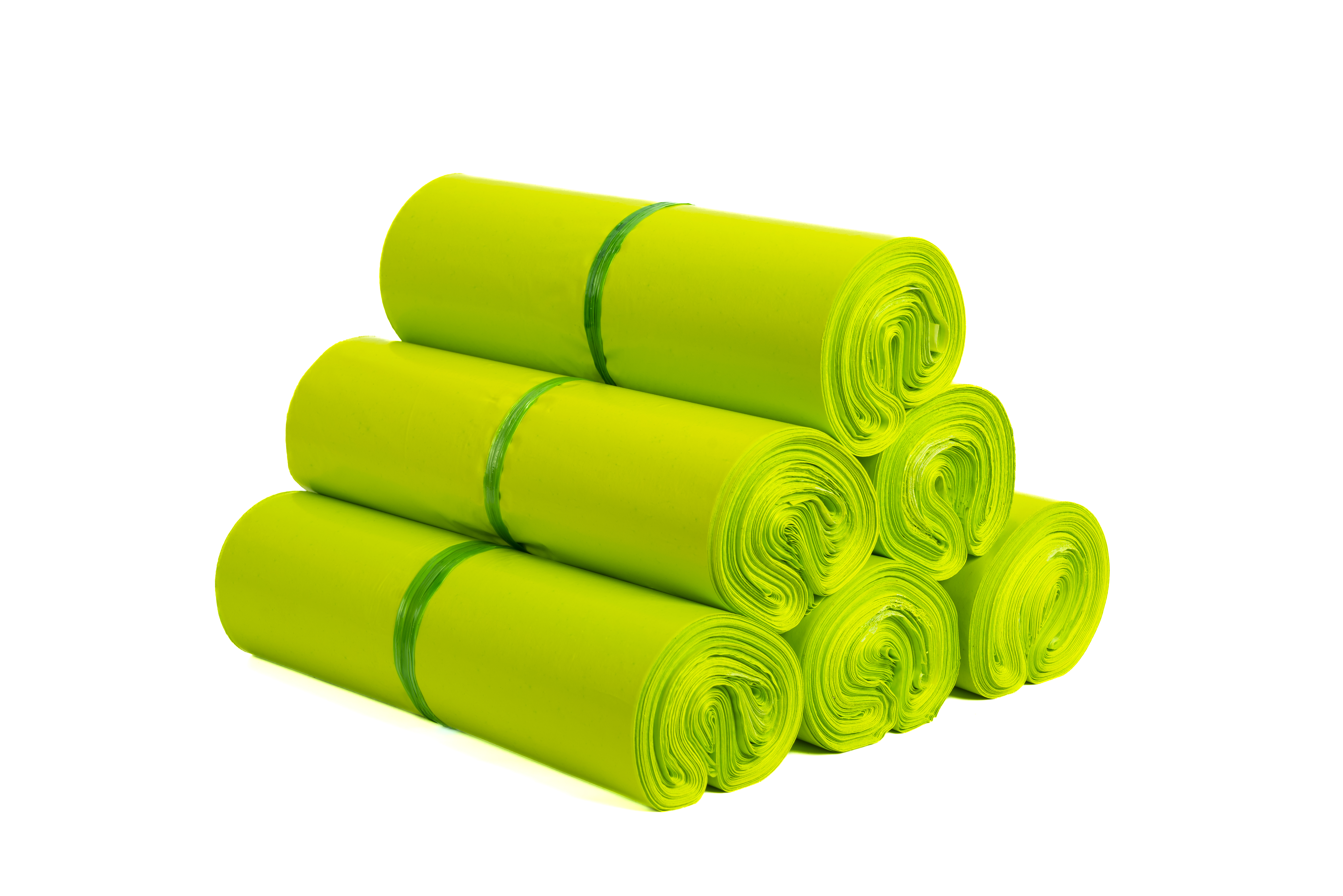 Túi nêm phong 3 lớp màu xanh lá 