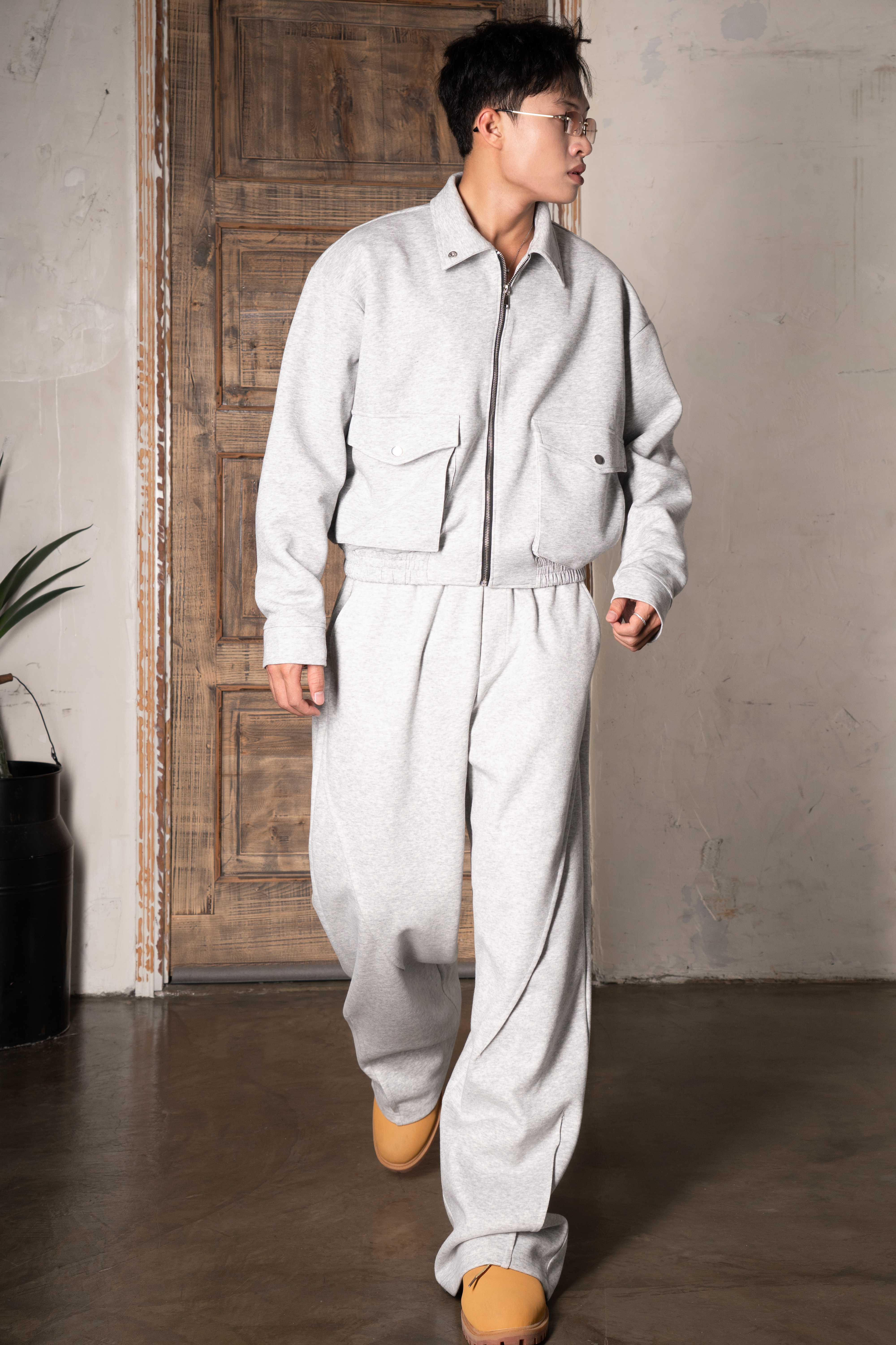 Áo khoác jacket VARM nỉ 2 da phù hợp cho nam và nữ_thumbnail_6