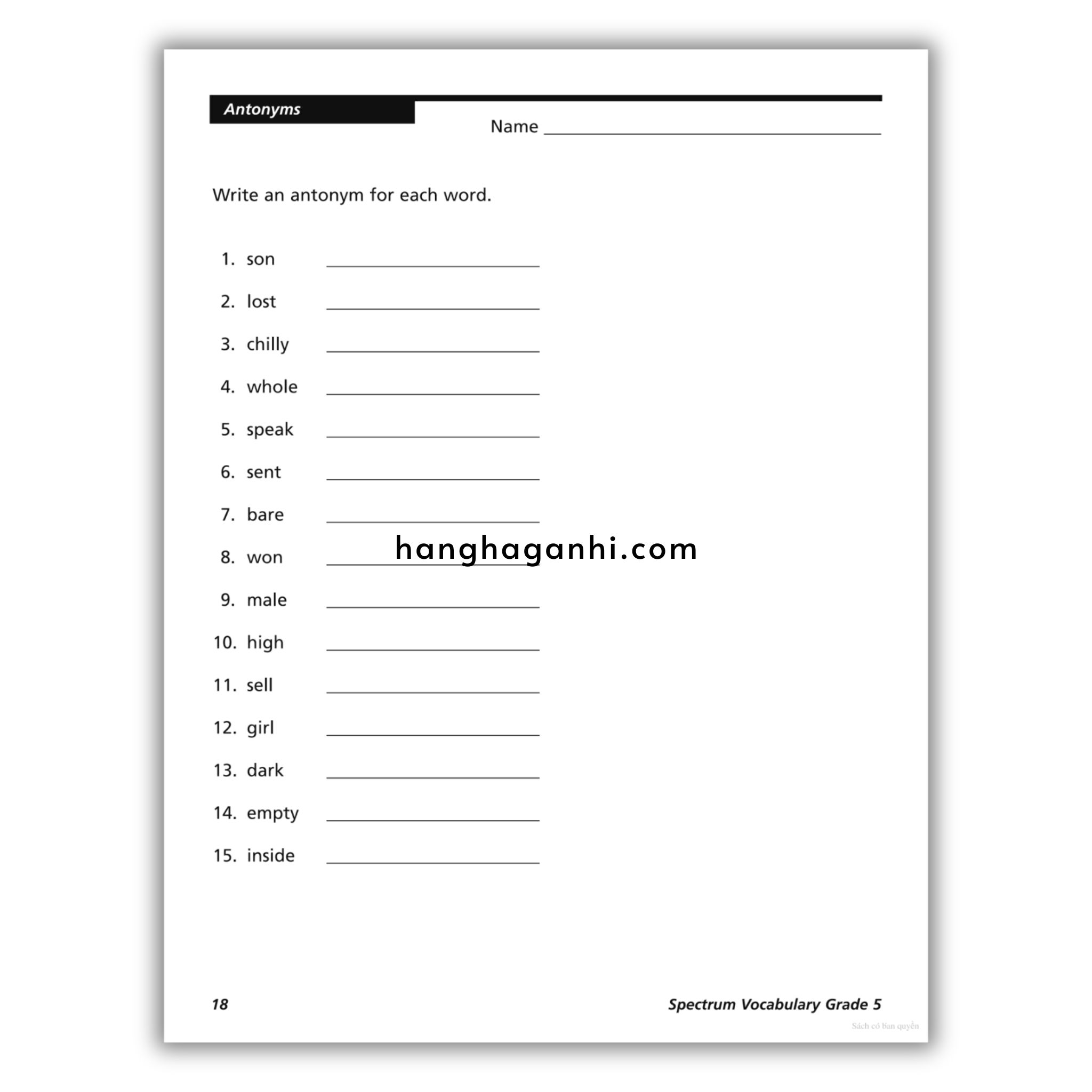 Sách Spectrum Vocabulary Workbook Grade 5_thumbnail_2