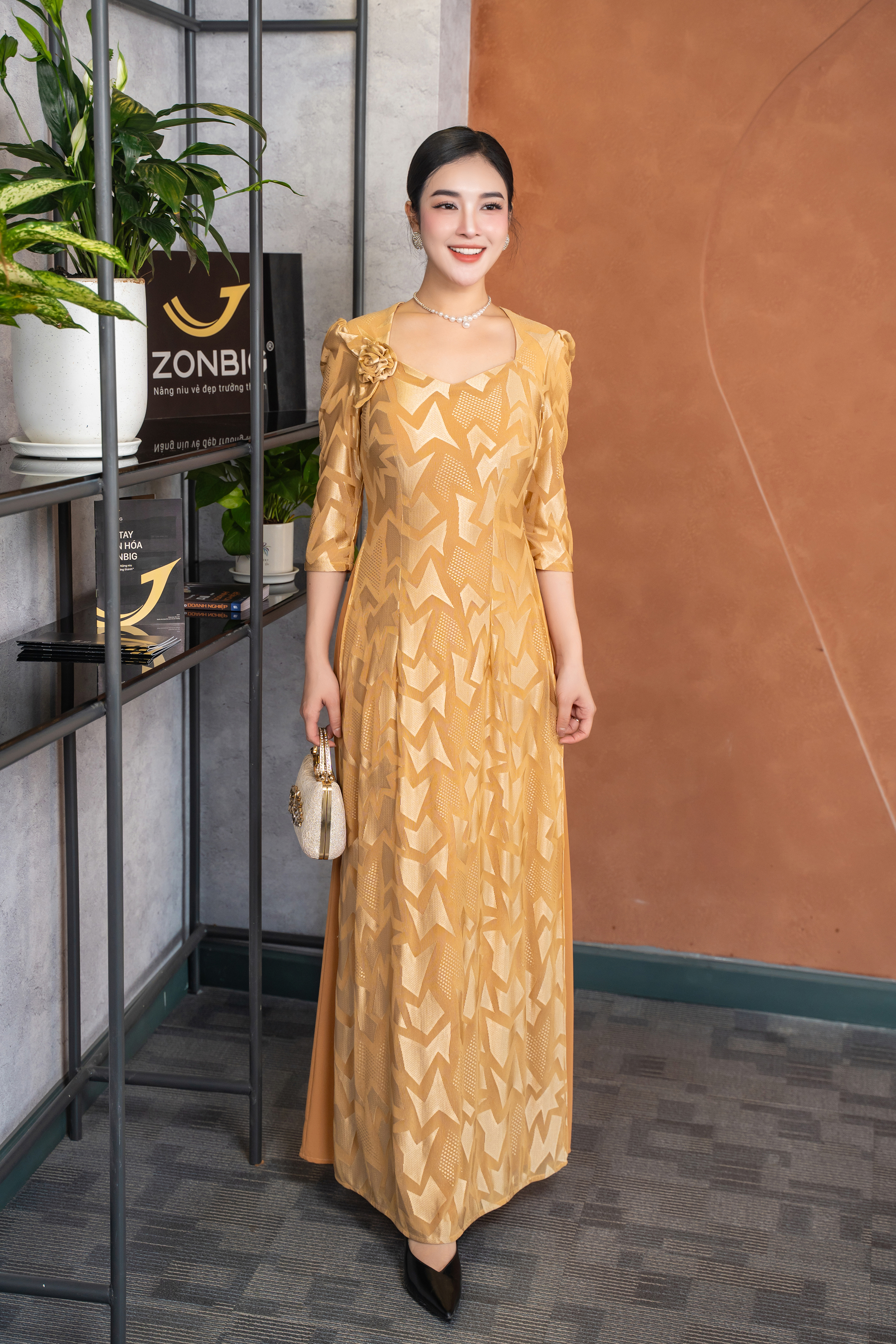 Đầm giả áo dài - Y1920 - Thương hiệu Zonbig_thumbnail_5