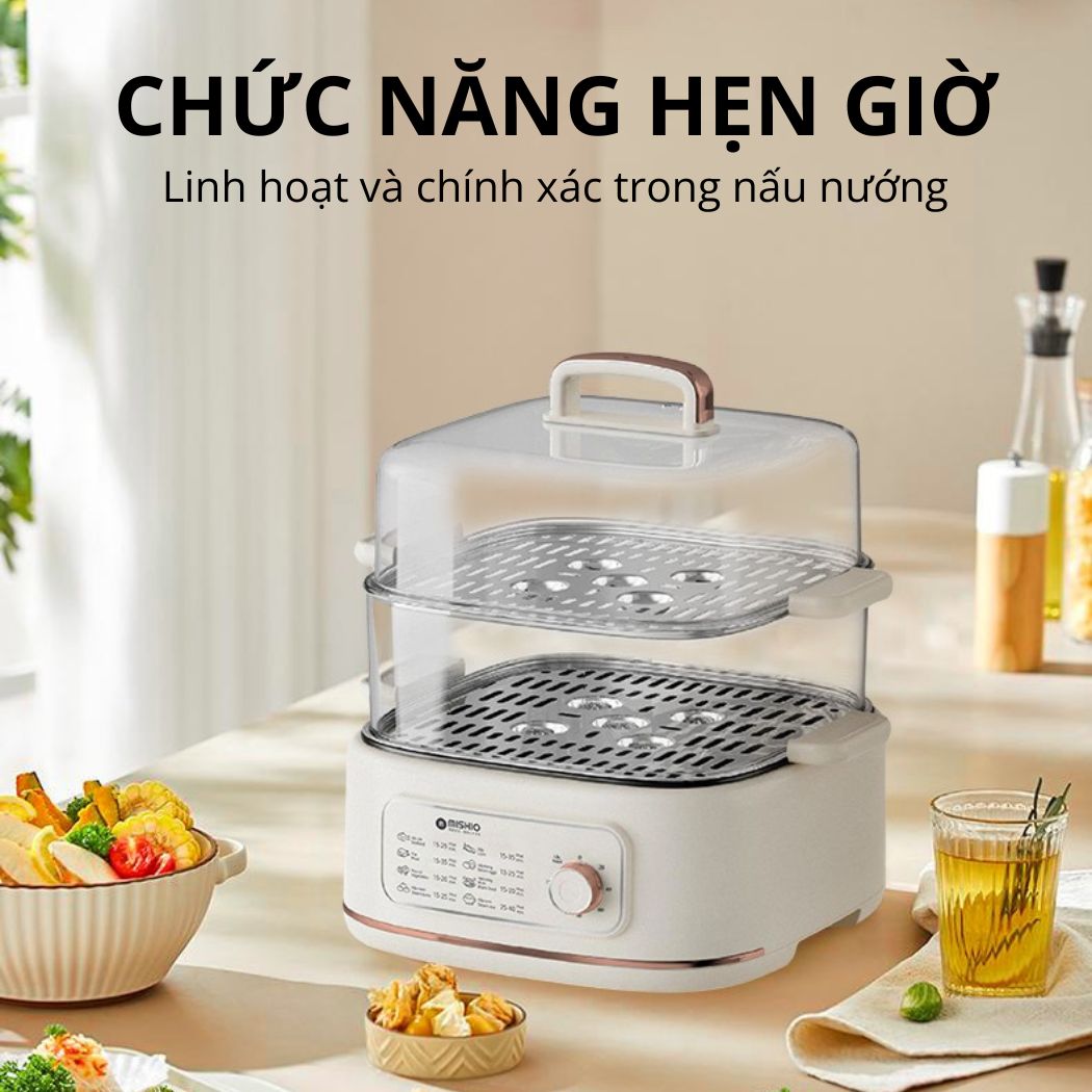 Nồi lẩu hấp thủy nhiệt Mishio MK382 tặng bình đun cao cấp_thumbnail_8