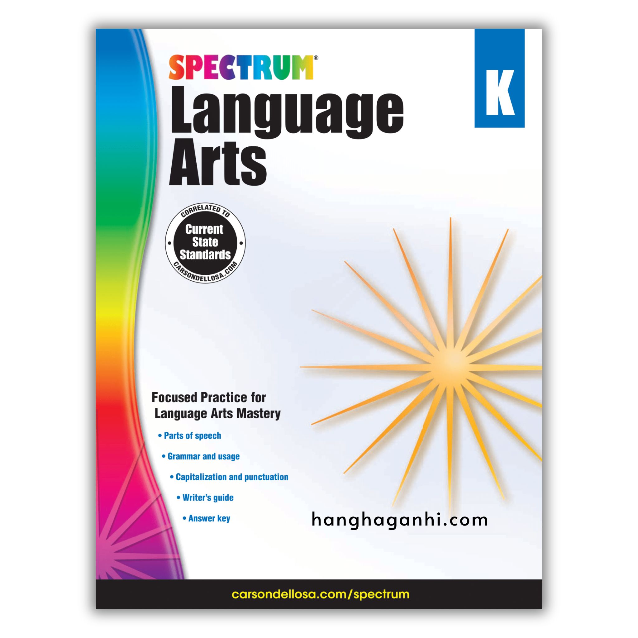Sách Spectrum Language Arts Workbook Grade K_thumbnail_0