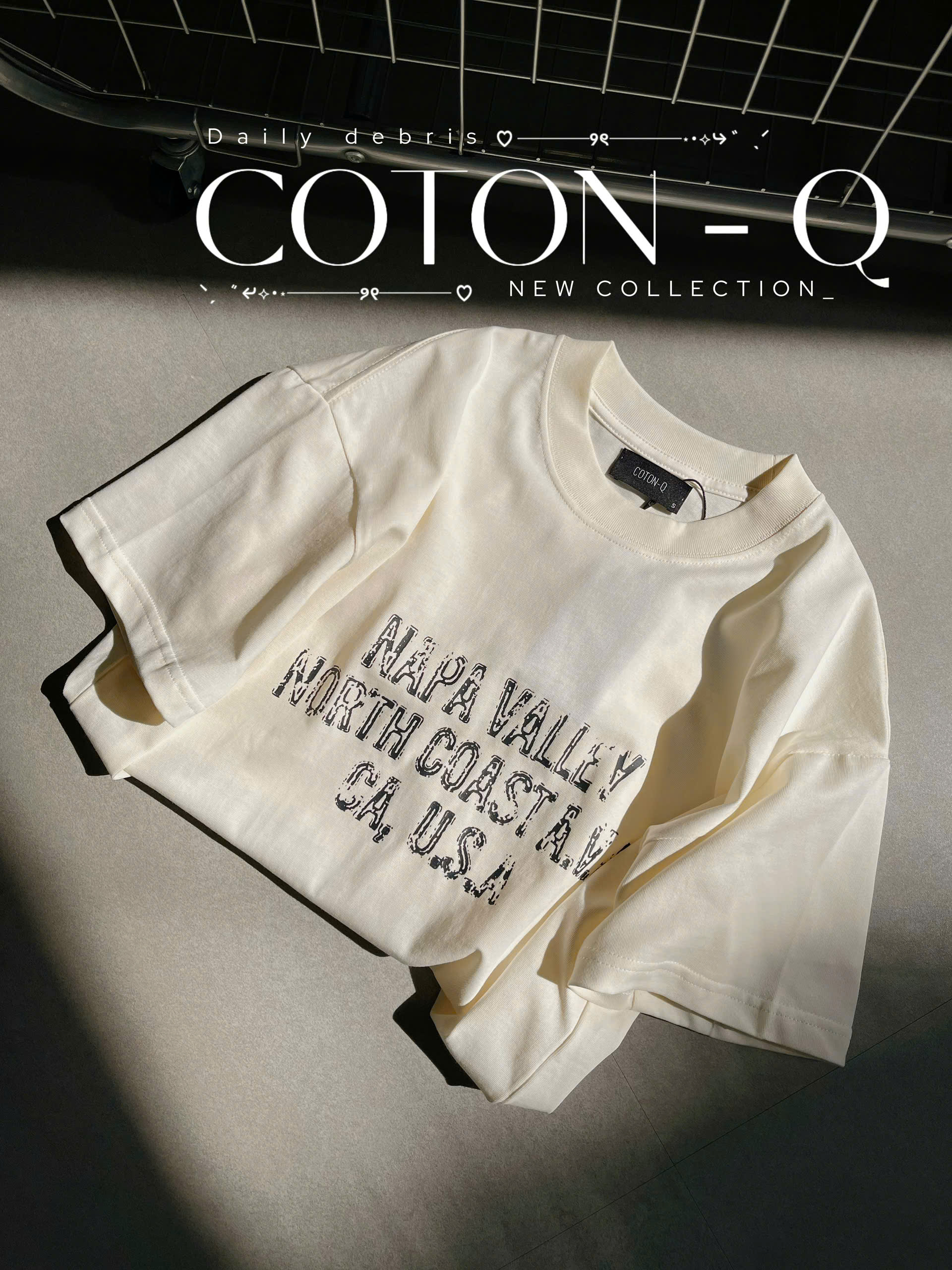 Áo thun kem in chữ_thumbnail_4