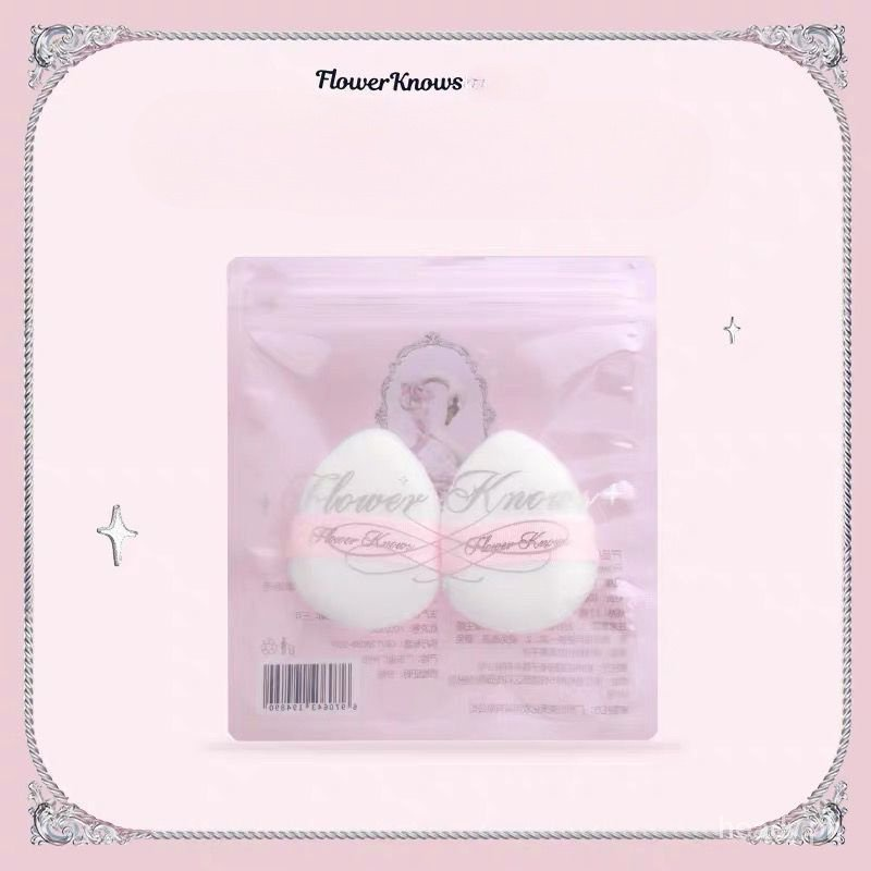 Flower Knows Finger Powder Puff [2pc set]