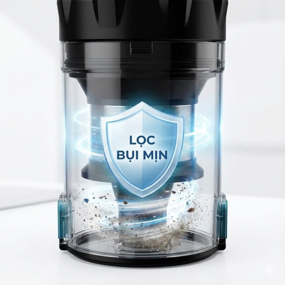 Máy Hút Bụi Cầm Tay Kachi MK439 – Lực Hút Mạnh 15.000Pa, Gọn Nhẹ, Hiệu Quả Tối Ưu_thumbnail_5