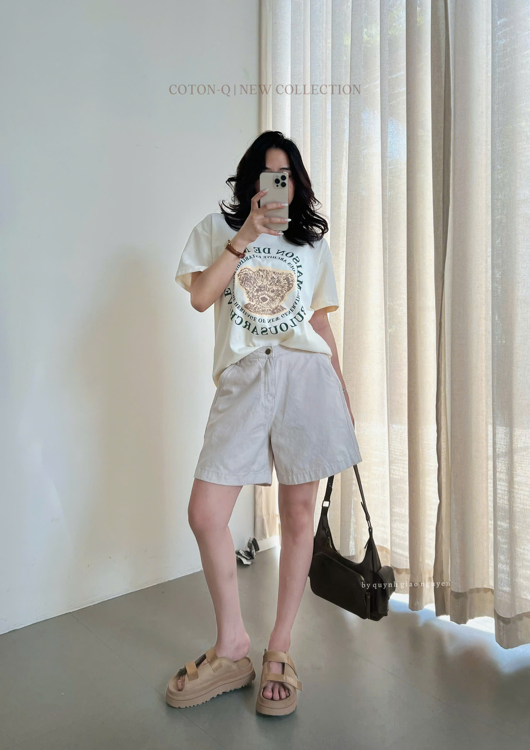 Áo thun kem in gấu_thumbnail_7