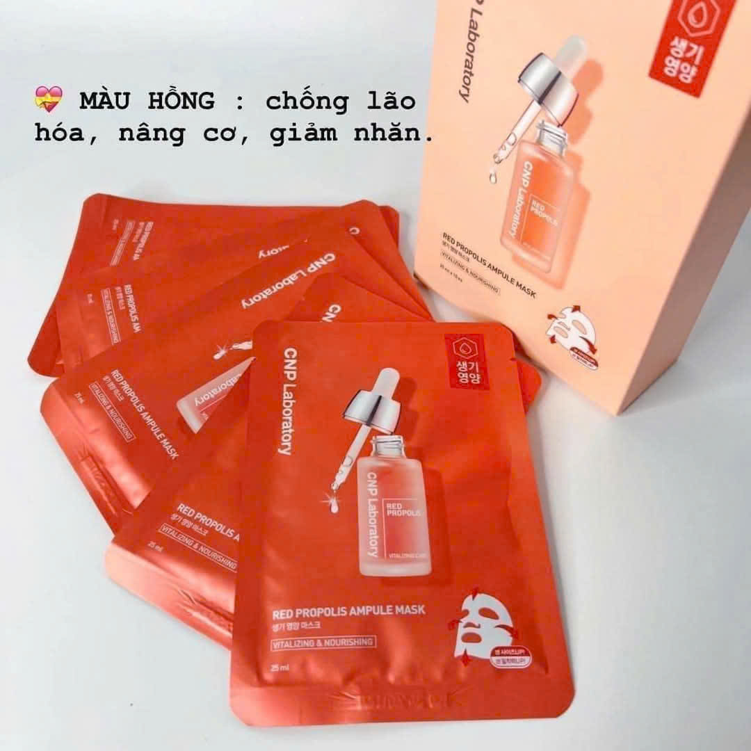 Mặt Nạ Dưỡng Sáng, Cấp Ẩm, Chống Lão Hoá CNP Laboratory Ampule Mask