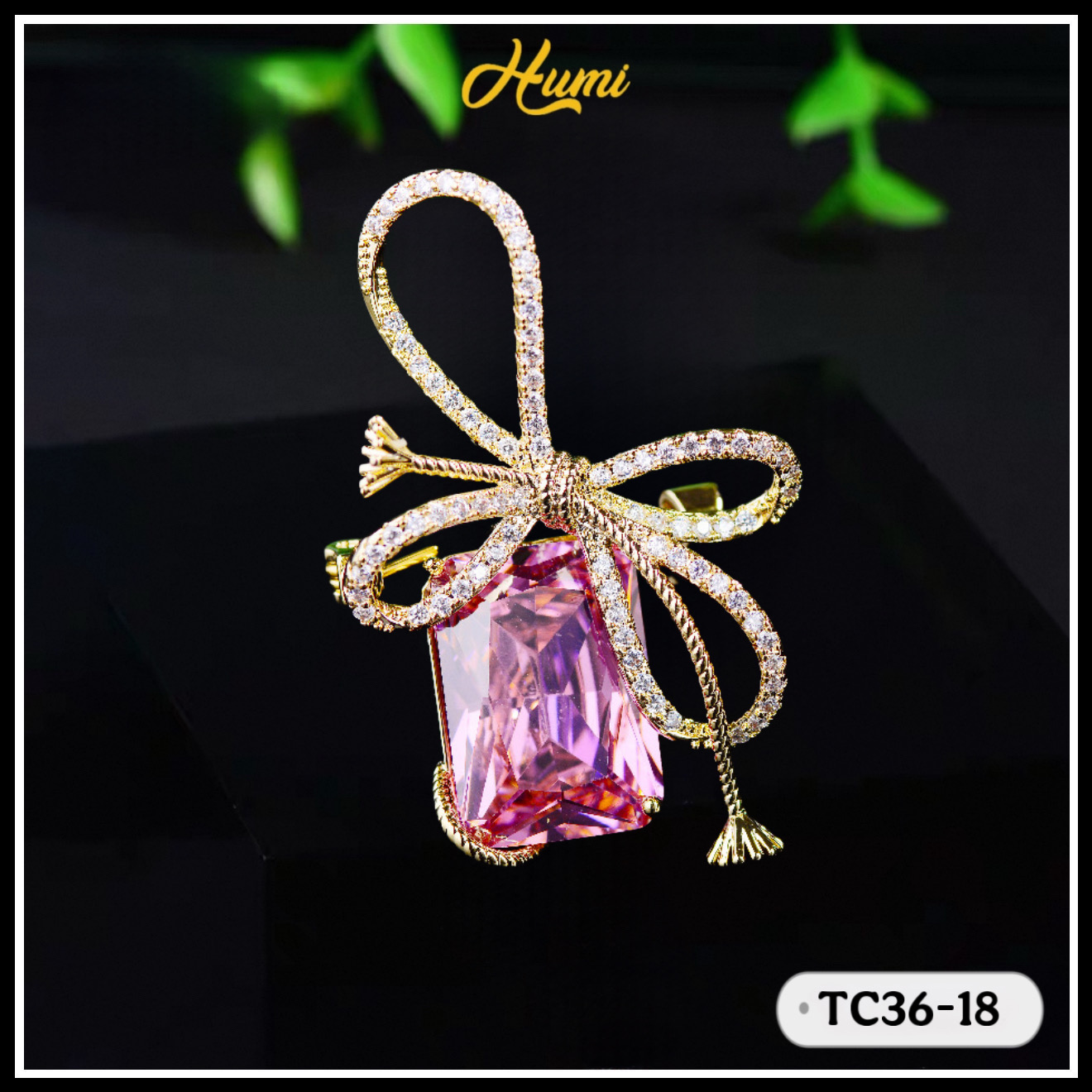 TRÂM CÀI NƠ ĐÍNH ĐÁ PHA LÊ HỒNG (TC36-18)