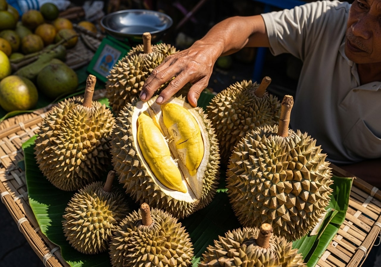 Cách Lựa Sầu Riêng Nhiều Múi Ngon: Chọn Quả Cơm Dày, Hạt Lép Chuẩn Chất Lượng