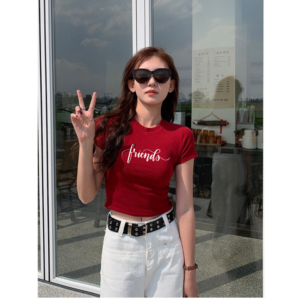 [Form ôm] Áo croptop nữ dáng ôm body chất thun borip co giãn 4 chiều - LOZA G0140_thumbnail_3