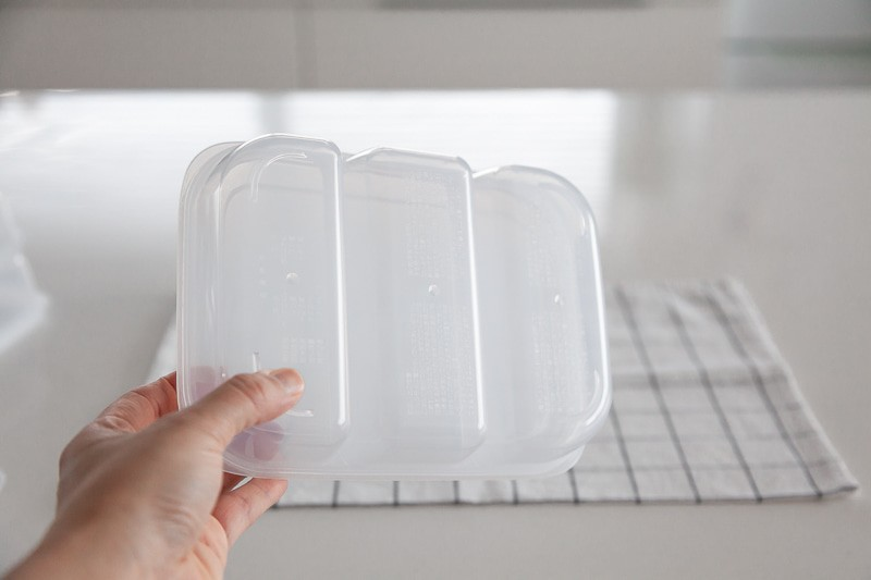 Hộp đựng thực phẩm 3 ngăn dáng cao 820ml Nakaya J000182_thumbnail_6