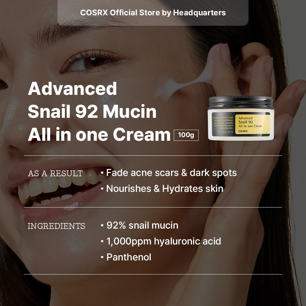 Advanced Snail 92 All in one Cream [Jar] 100ml