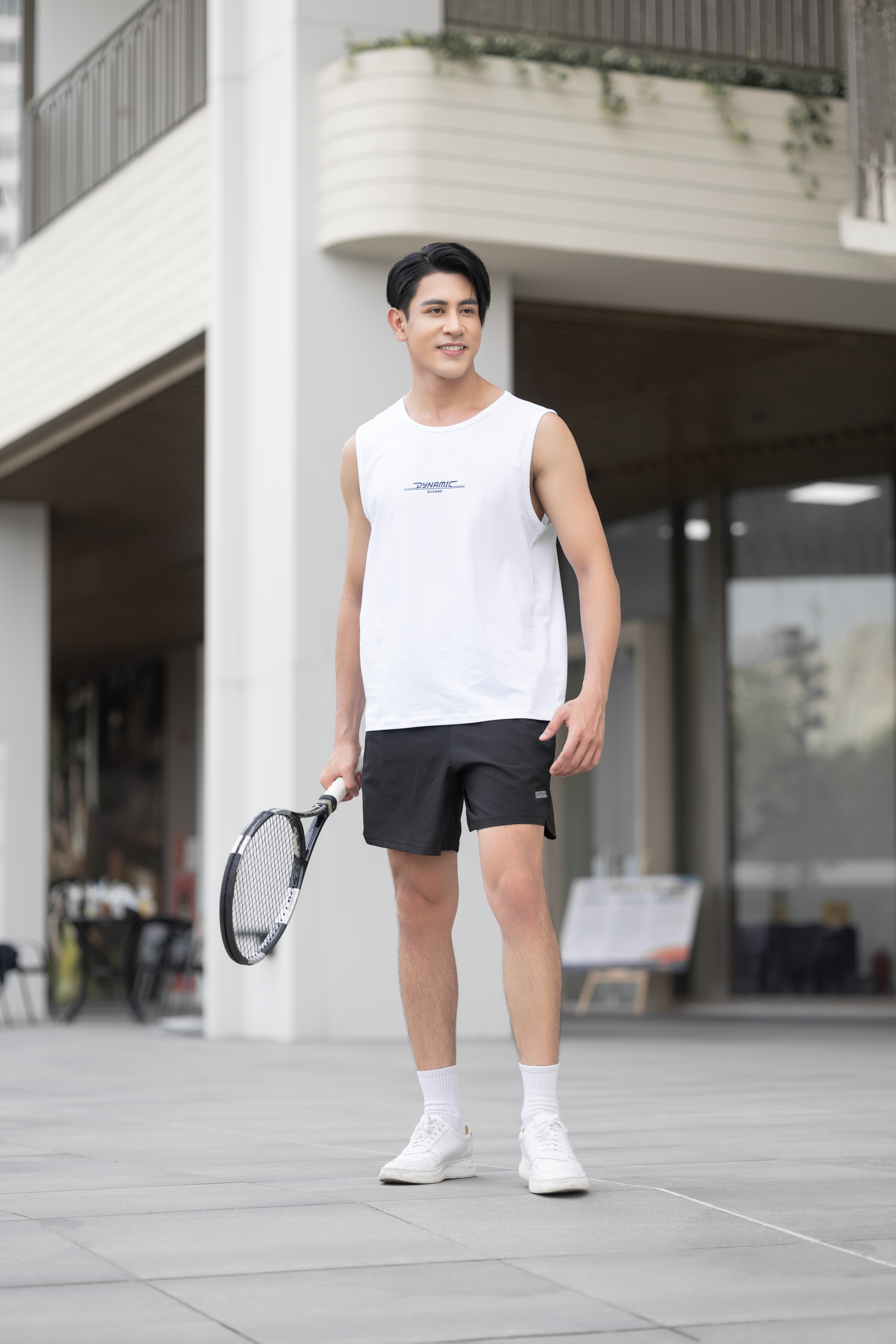 Áo Tanktop Nam GUZADO Ba Lỗ Trơn, Vải Cotton Cao cấp GTT02_thumbnail_27