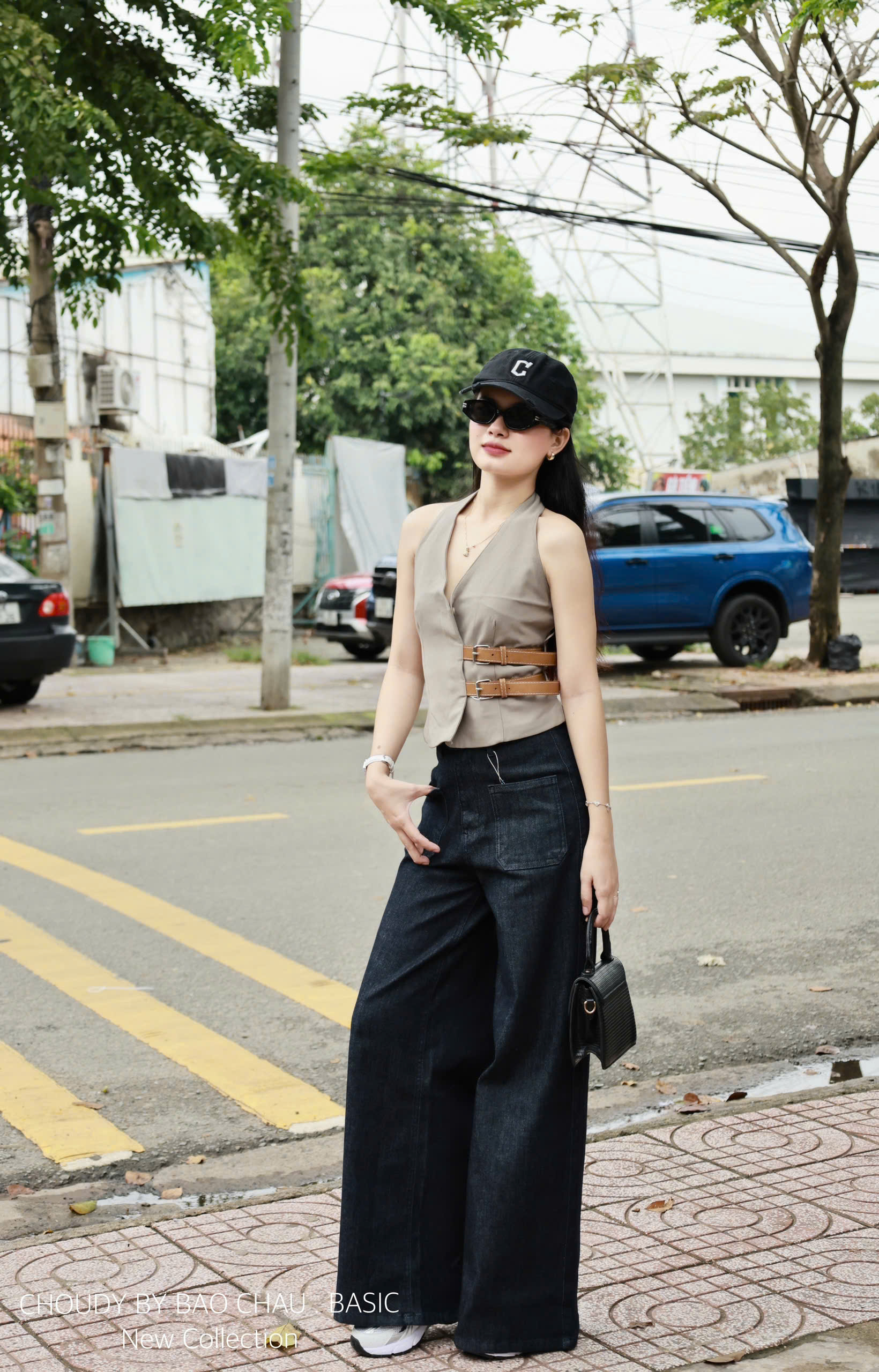 Q185 QUẦN JEAN SUÔNG ĐẬM