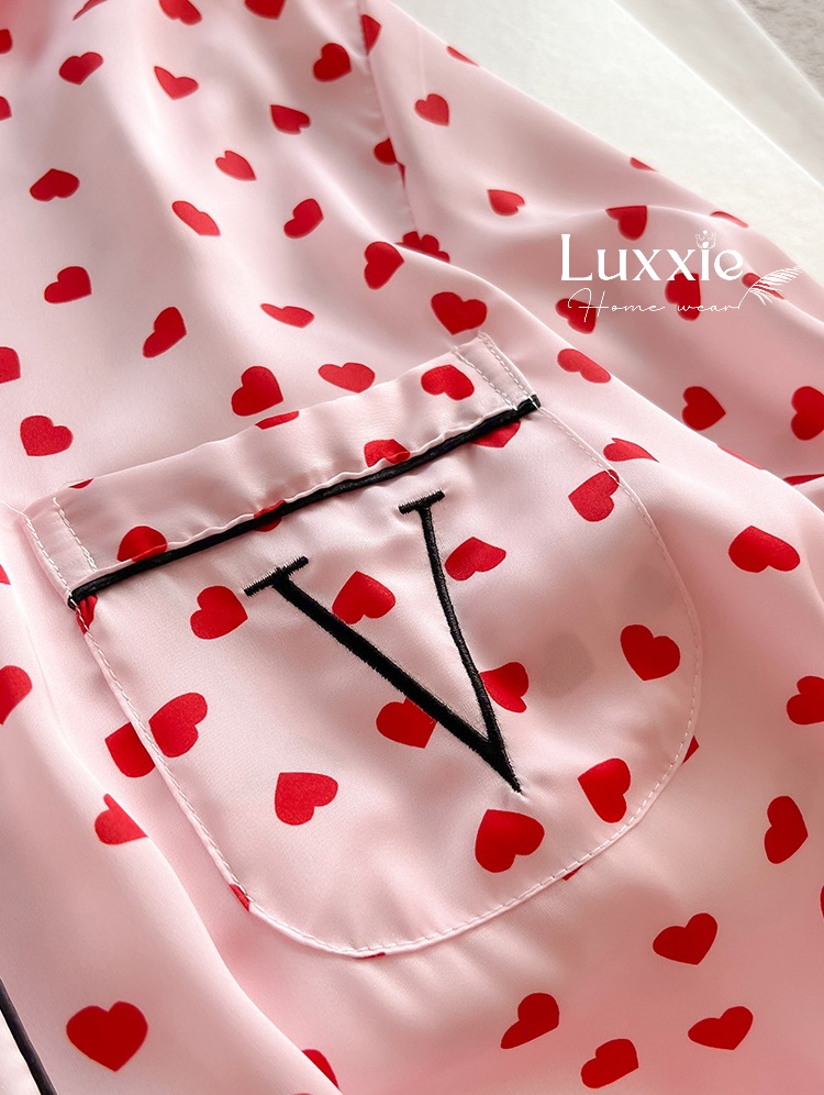 LEDAI11 Pijama lụa hồng chấm tim_thumbnail_3