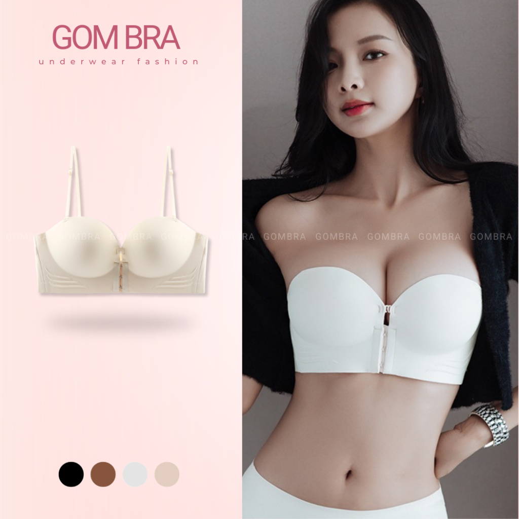Áo ngực đúc su cài trước mút 4cm SA-946_thumbnail_3