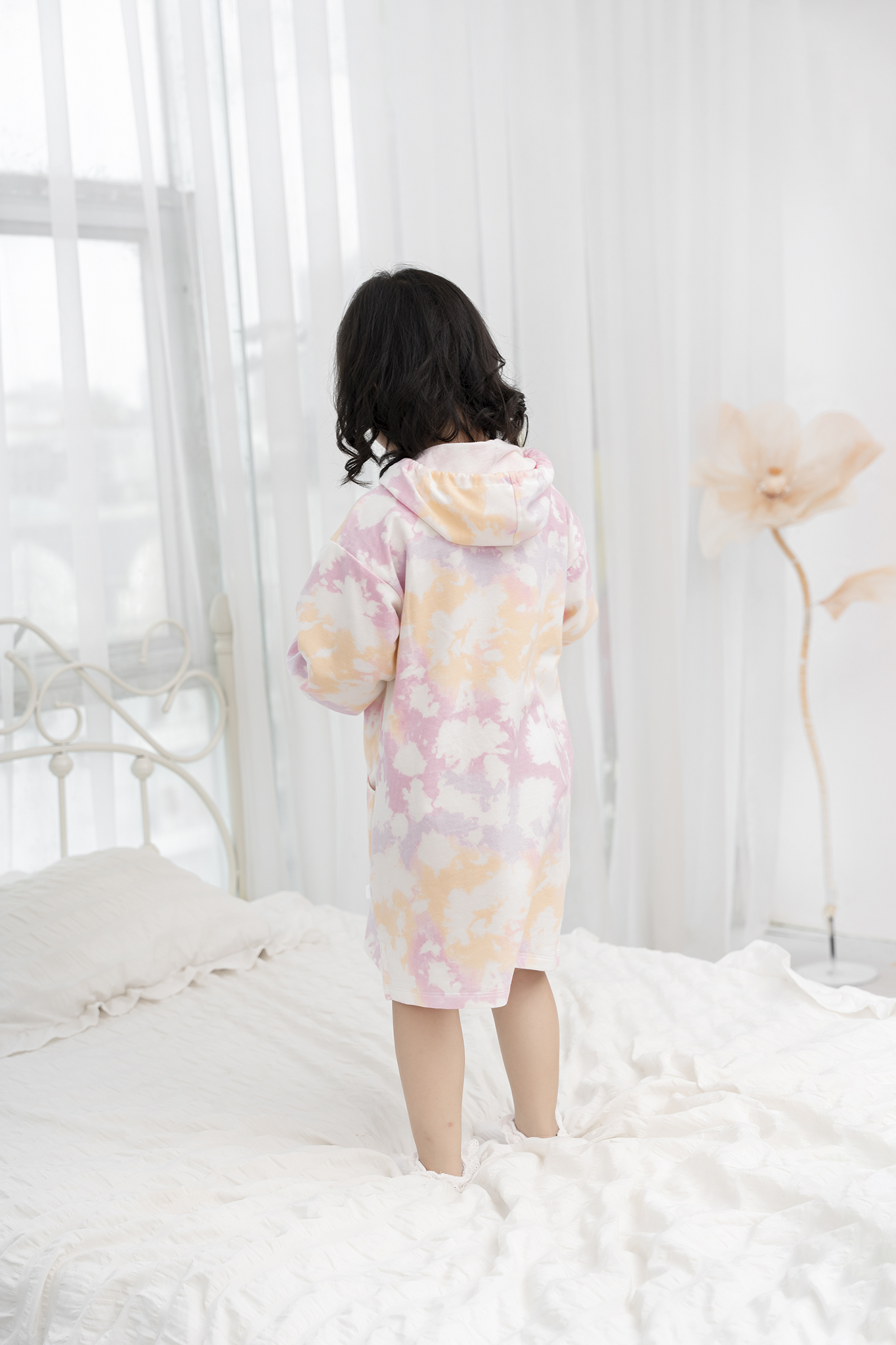 [ Outfit ấm áp ] Váy Hoodie tie-die_thumbnail_4