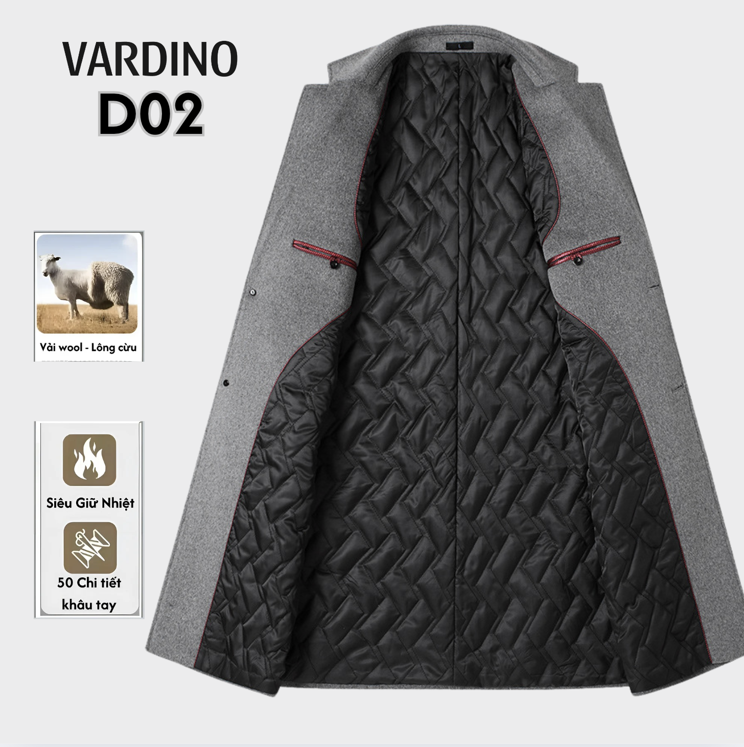 Áo khoác Mangto dáng dài lông cừu 2 lớp D03_thumbnail_4