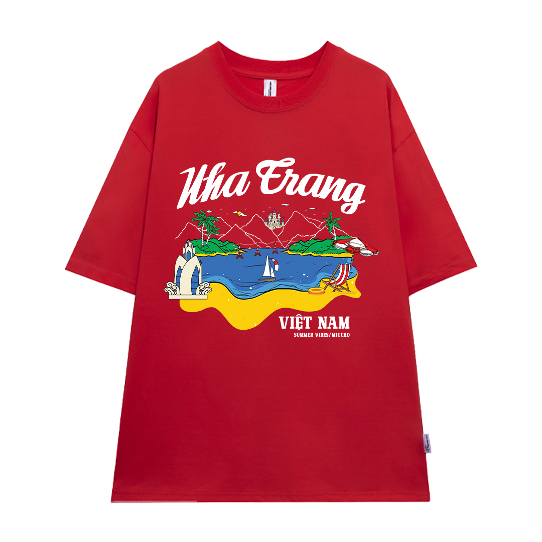 Áo thun du lịch Nha Trang ATD1261 Miucho vải cotton thoáng mát in mix_thumbnail_11