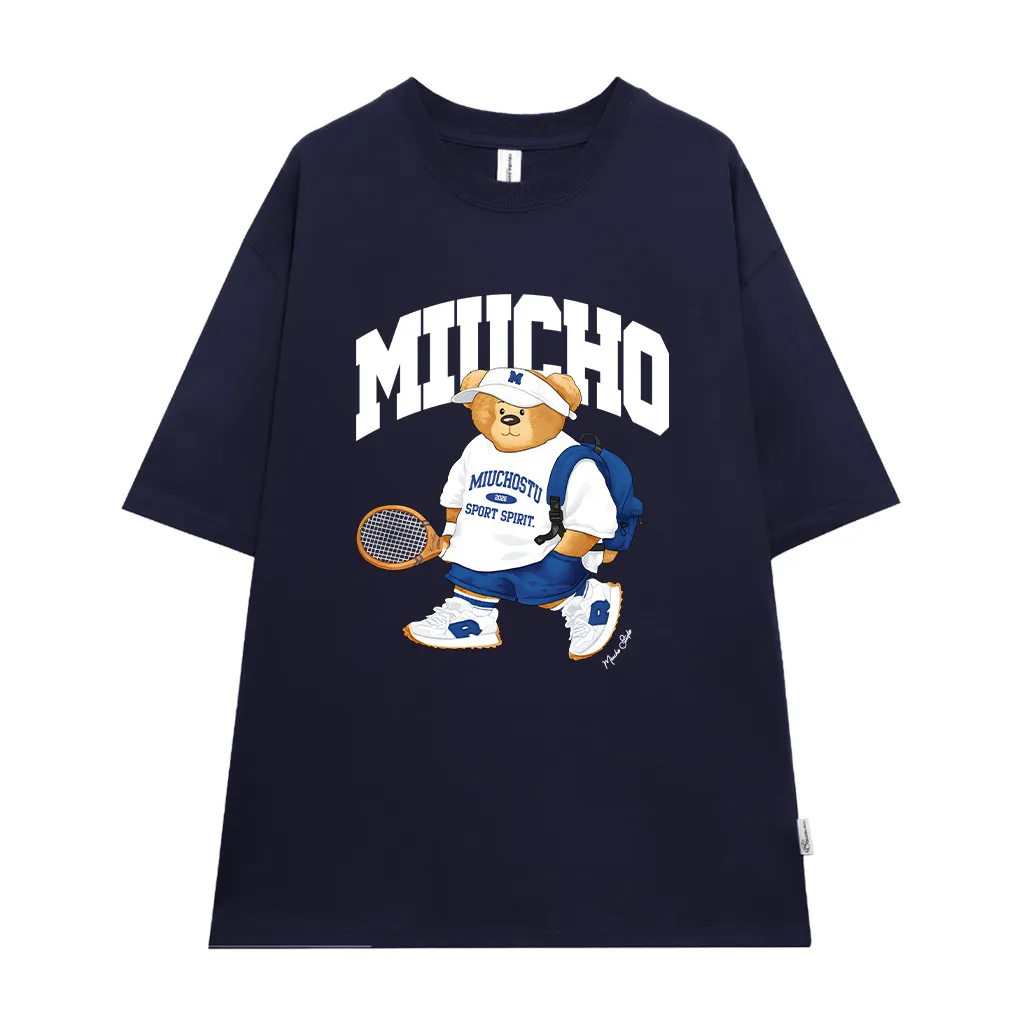 Áo thun form rộng Miucho Gấu Teddy 3112_thumbnail_11