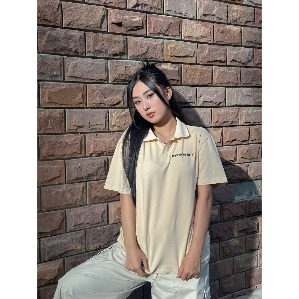 Áo polo unisex form rộng PL050 Miucho chất vải cotton in basic_thumbnail_5