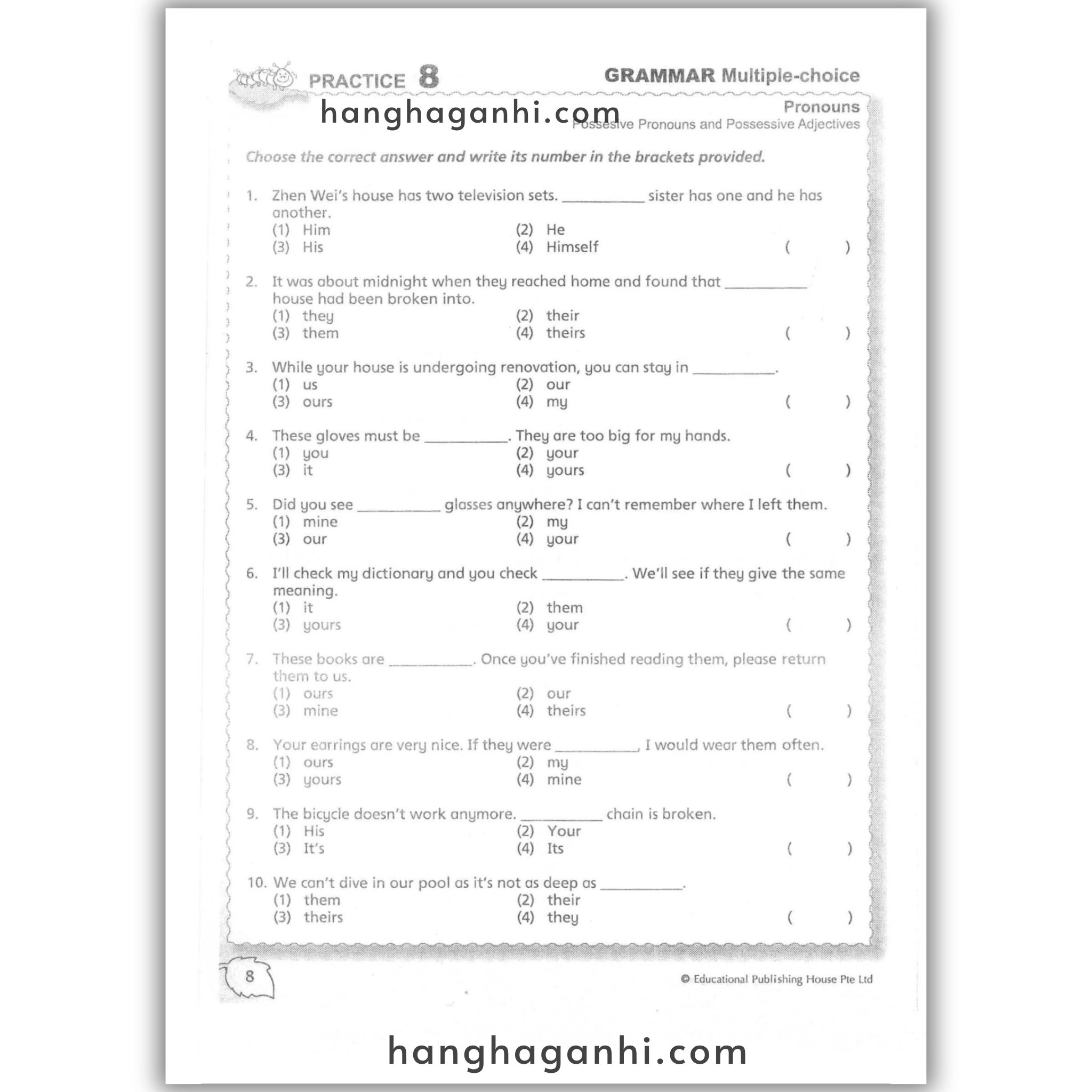 Complete Practice Book for Grammar, Vocabulary & Comprehension Primary 6_thumbnail_6
