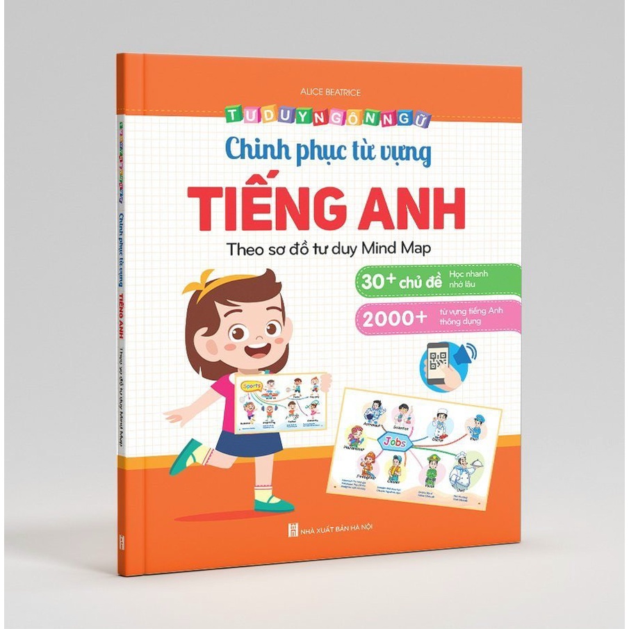 Sách tiếng Anh MindMap Chinh Phục Tiếng Anh Cho Bé