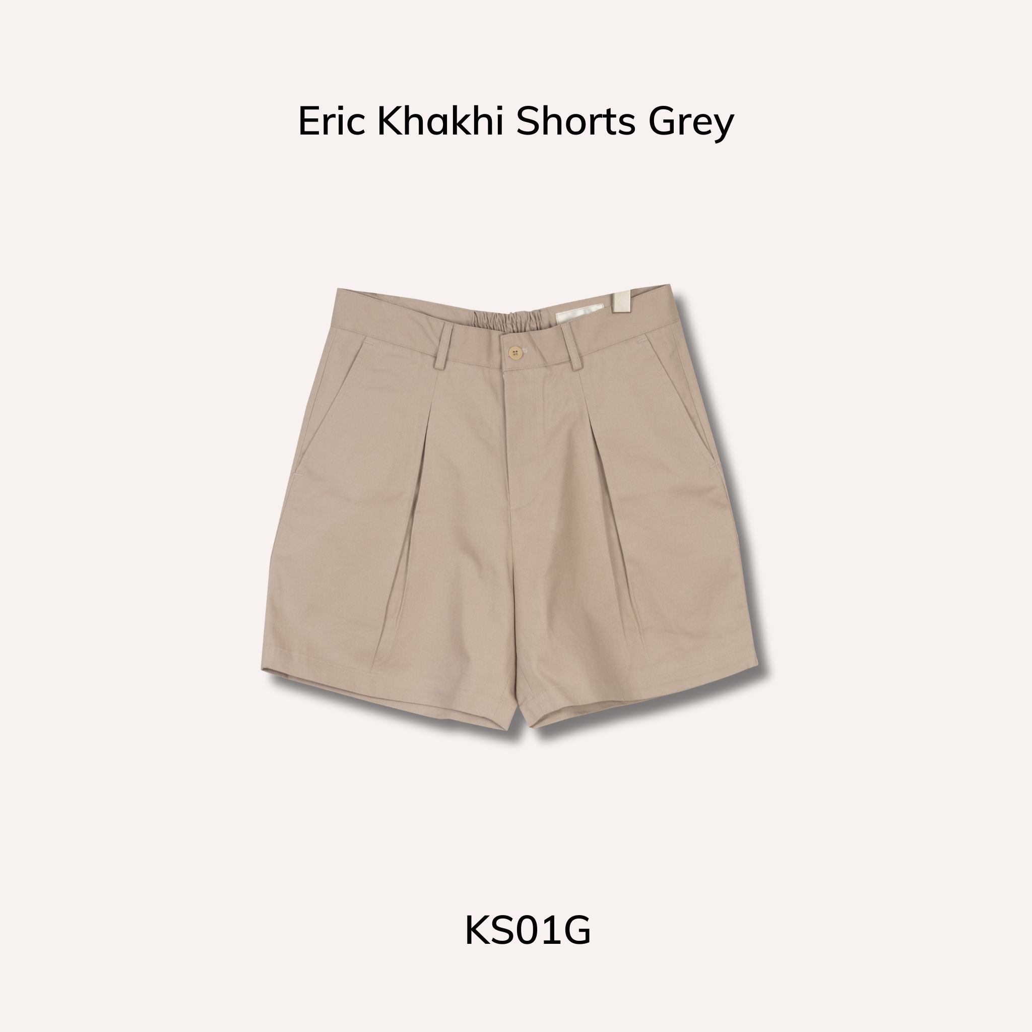 Quần Short Eric Vải Kaki Form Trên Gối_thumbnail_8