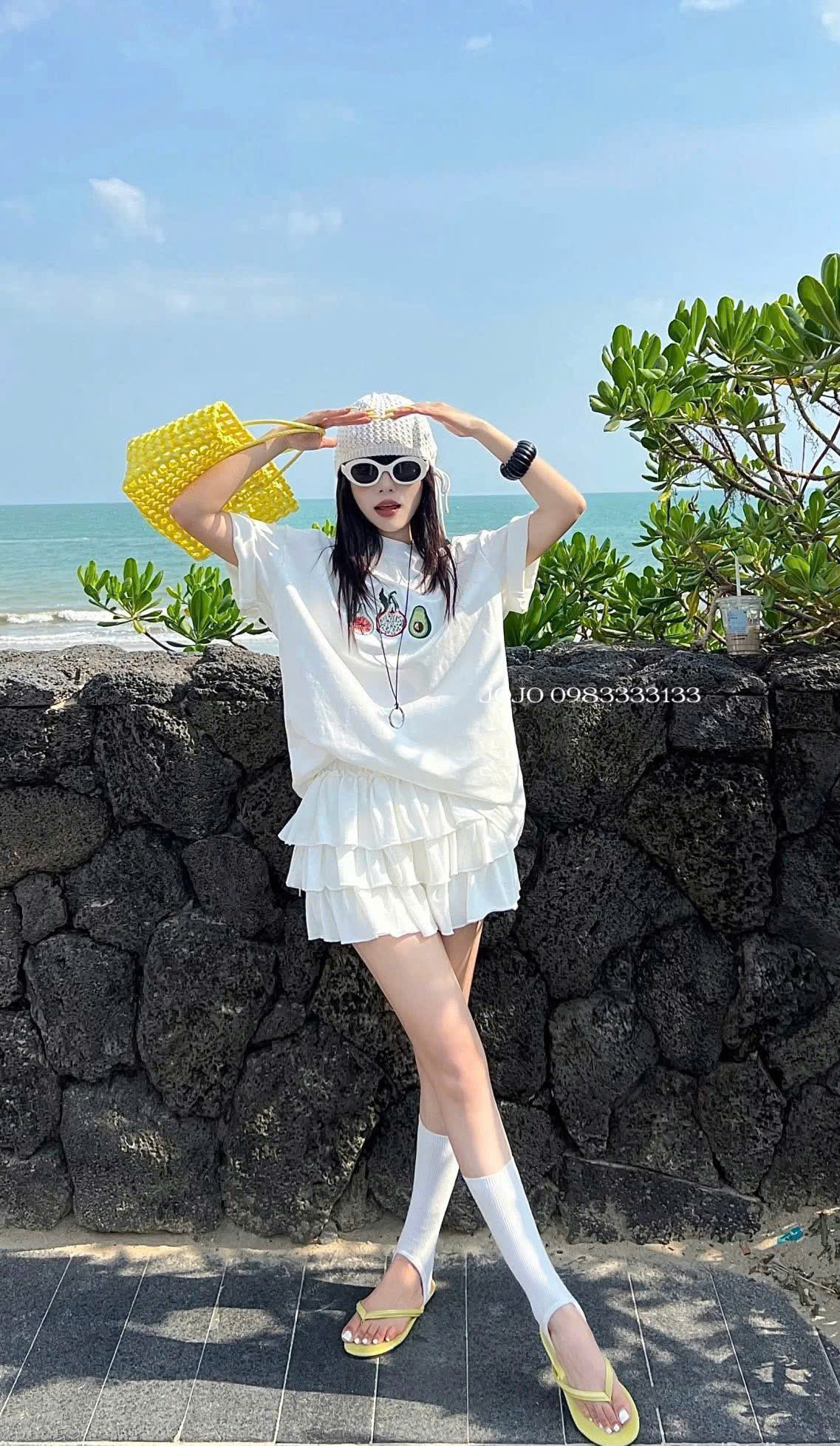 Áo thun tay ngắn Cotton Q in trái cây_thumbnail_2