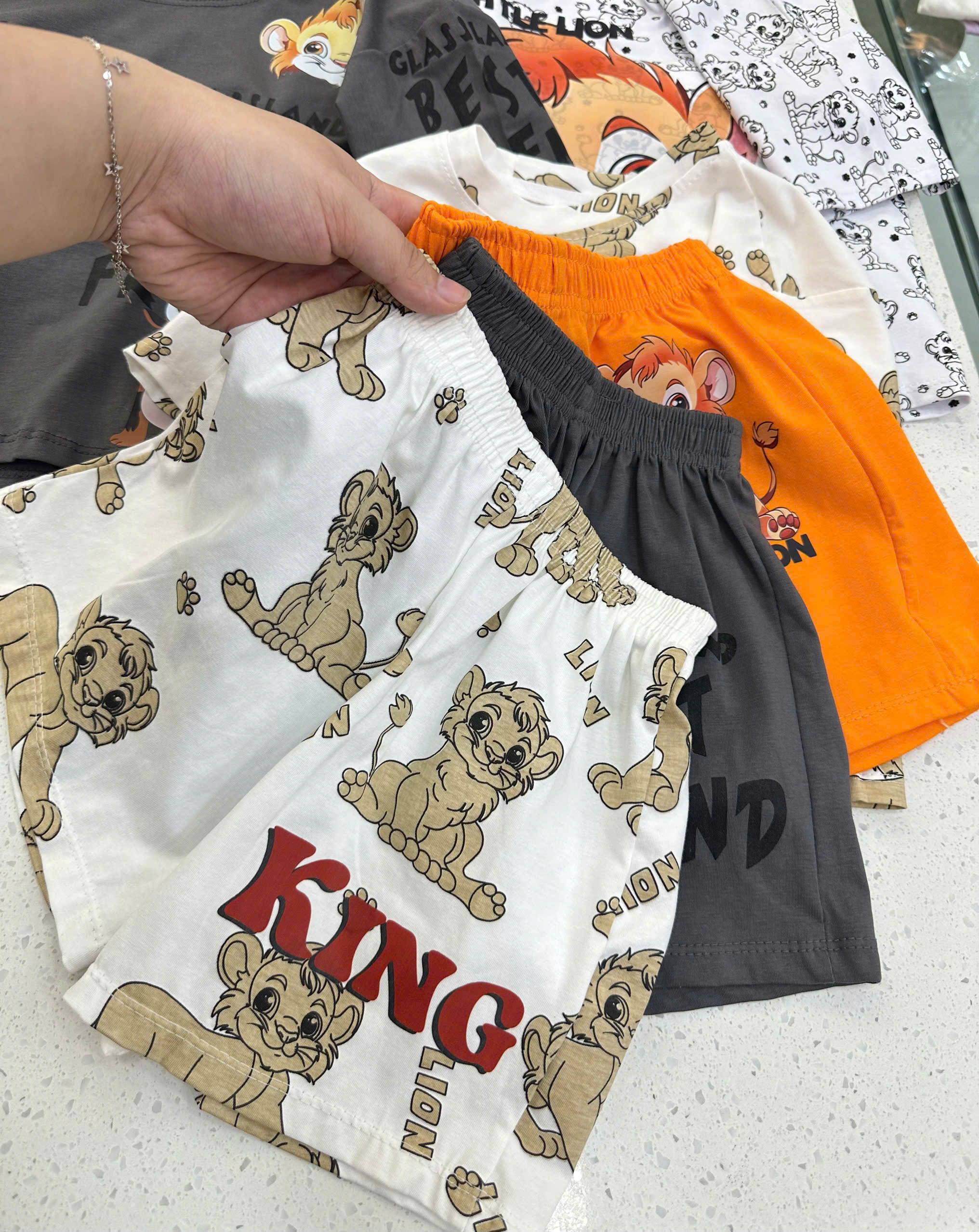 A42 SET 3 BỘ CỘC VUA SƯ TỬ LION- A100.140