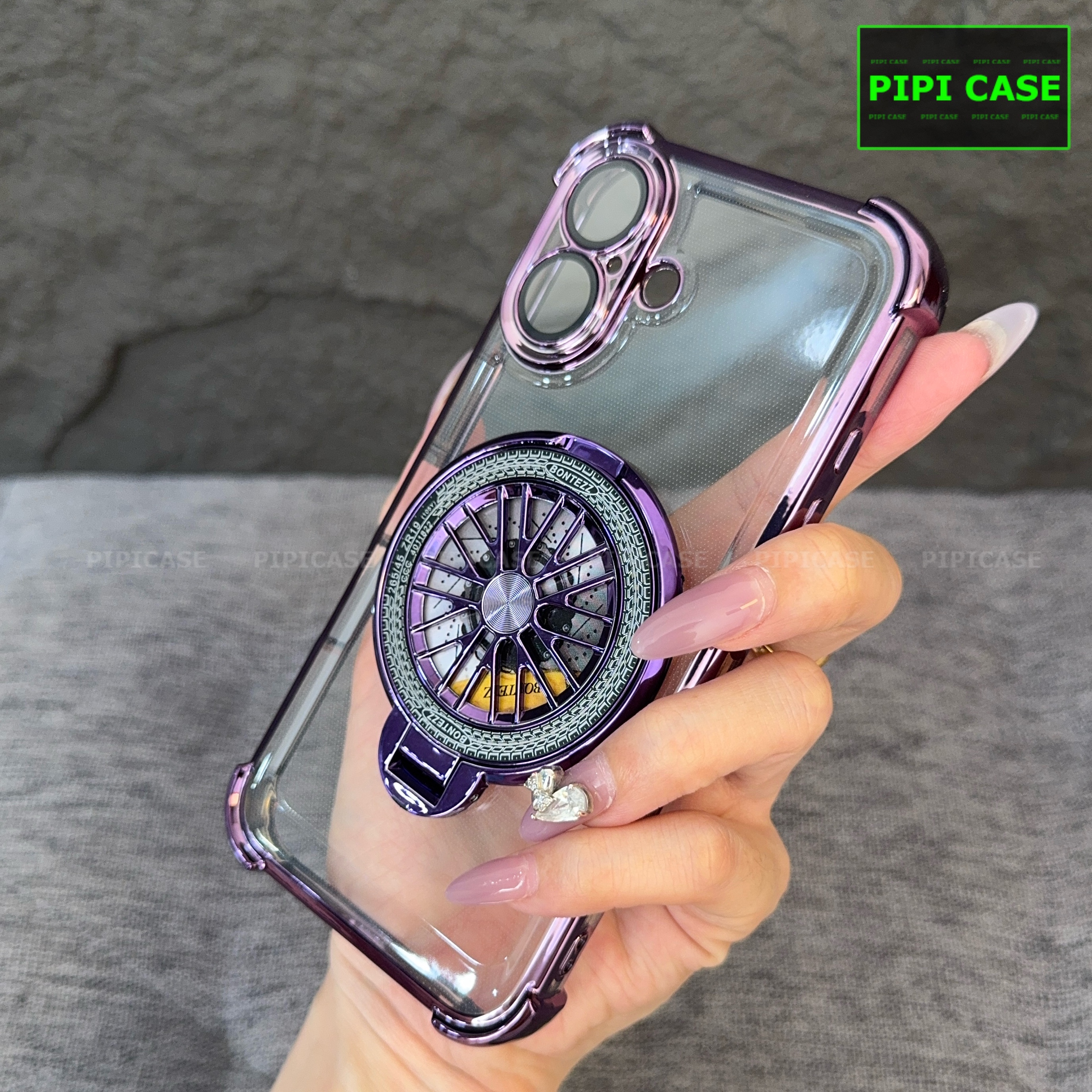 Ốp Lưng iPhone 17 - AB - Tím