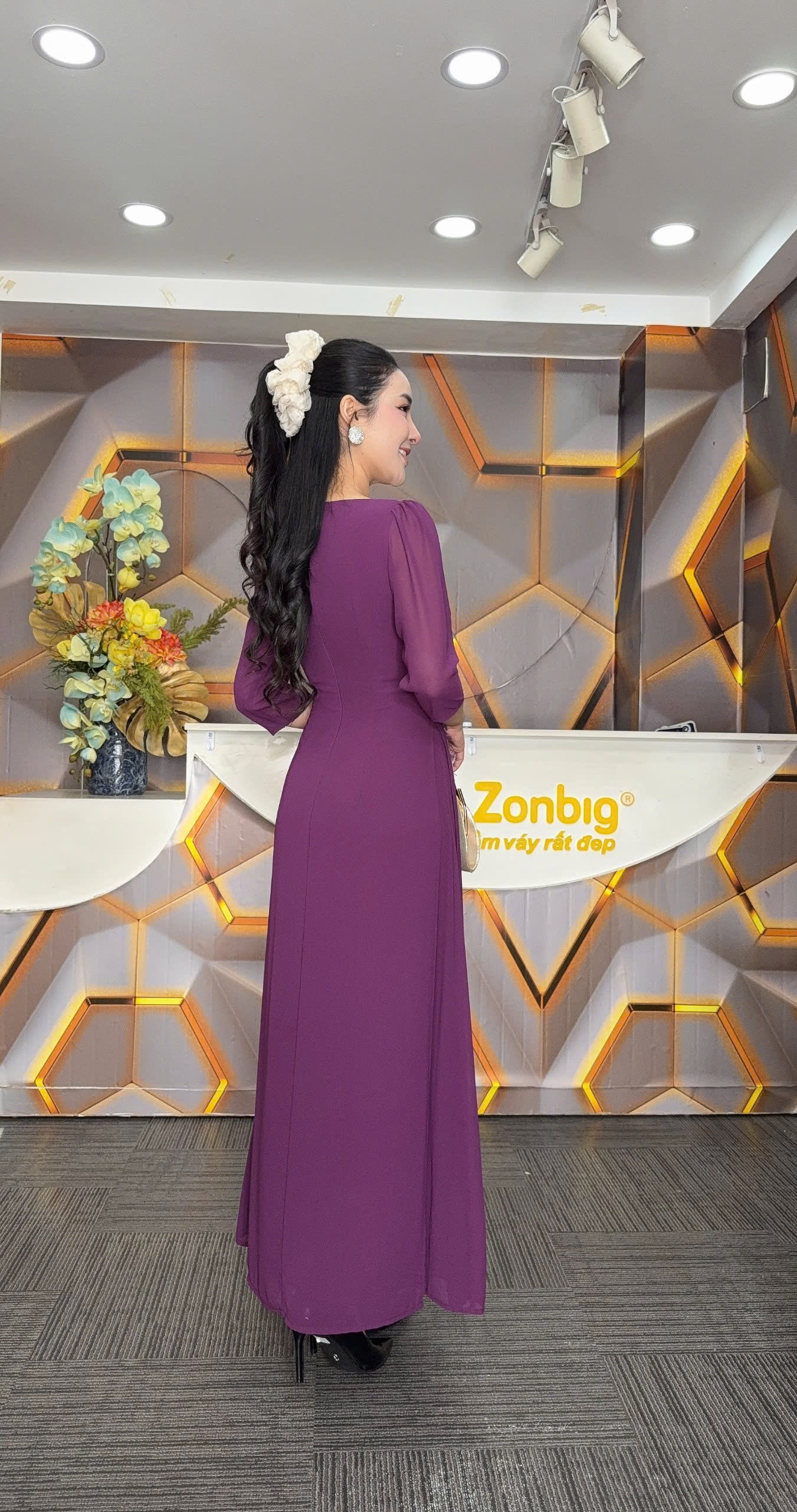 Đầm giả áo dài - Y1946 - Thương hiệu Zonbig_thumbnail_6