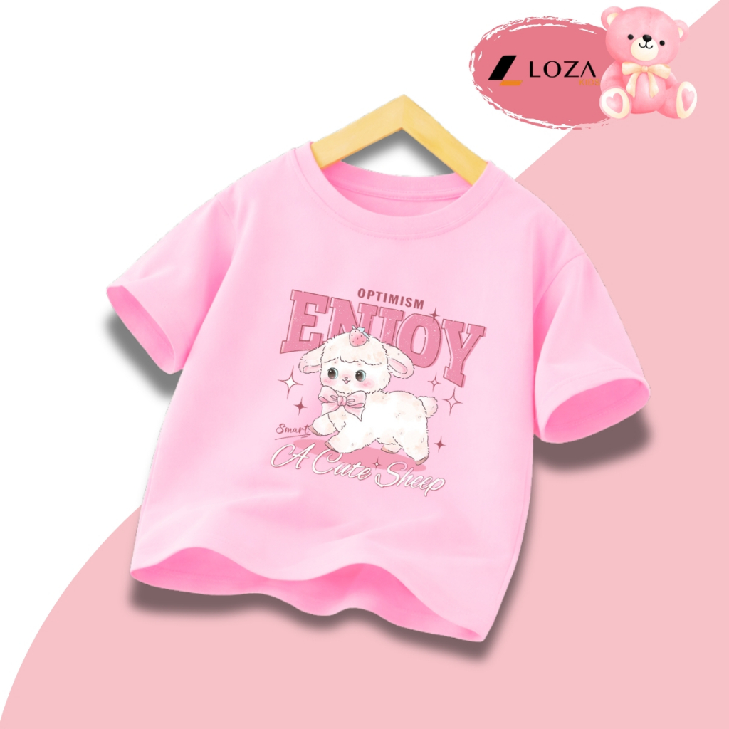 Áo thun bé gái hình nhiều mẫu cute - Loza G0450_thumbnail_13