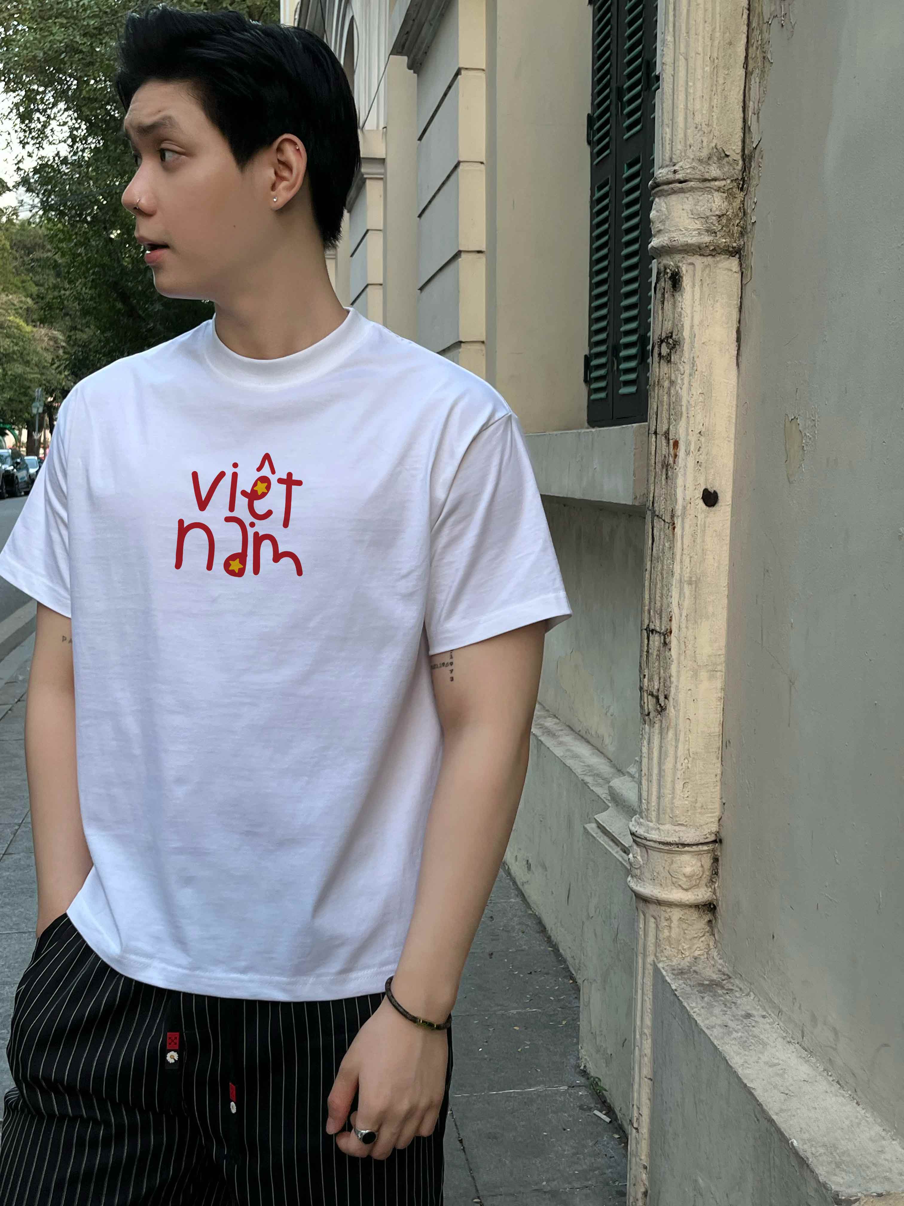 Áo phông local brand Việt Nam tôi yêu form boxy 2147 Miucho Club vải cotton 2c 250gsm cổ tròn in mix_thumbnail_4
