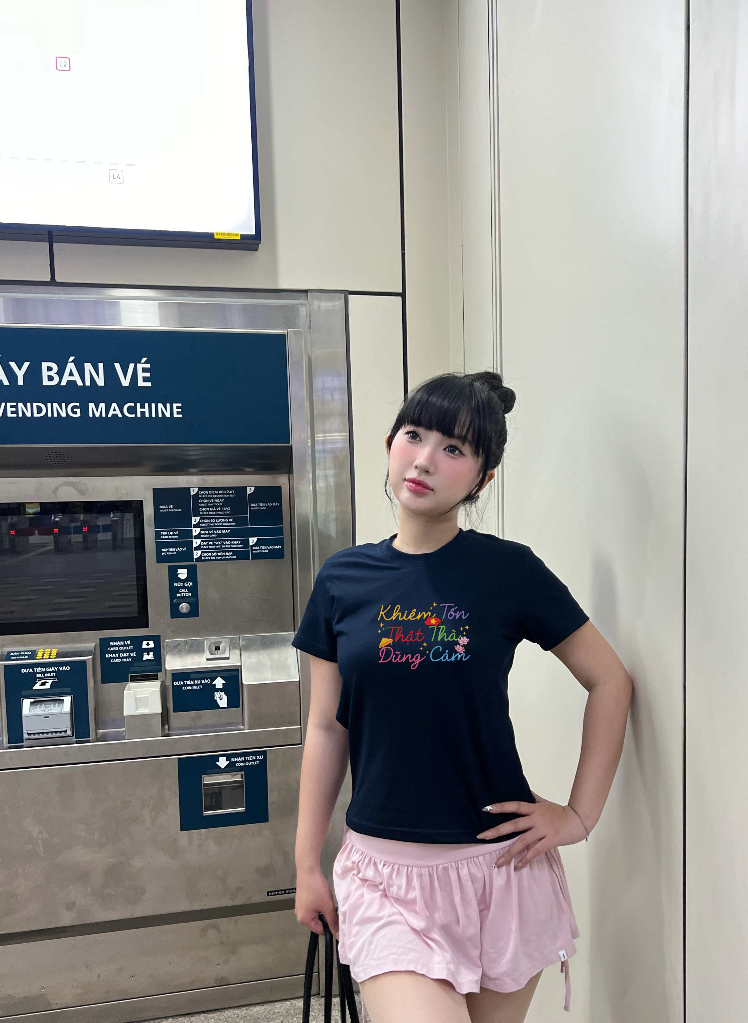 Áo baby tee ôm eo Việt Nam tôi yêu 2129 Miucho cổ tròn vải cotton 4c co giãn thoáng mát in mix_thumbnail_3