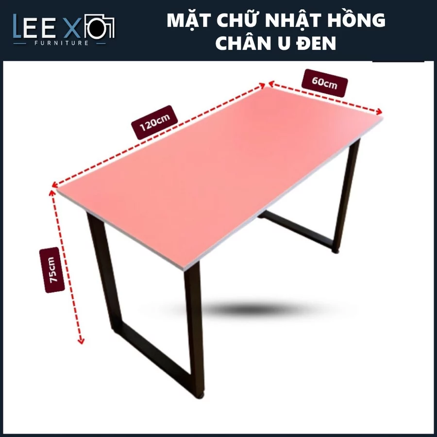 Bàn Gaming – Mặt Vuông, Chữ Nhật, Chân U K Z Bền Đẹp, Thiết Kế Chắc Chắn Dùng Để Làm Việc, Học Tập_thumbnail_37