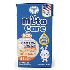 Sữa nước Metacare Eco 110ml - lốc 4 hộp