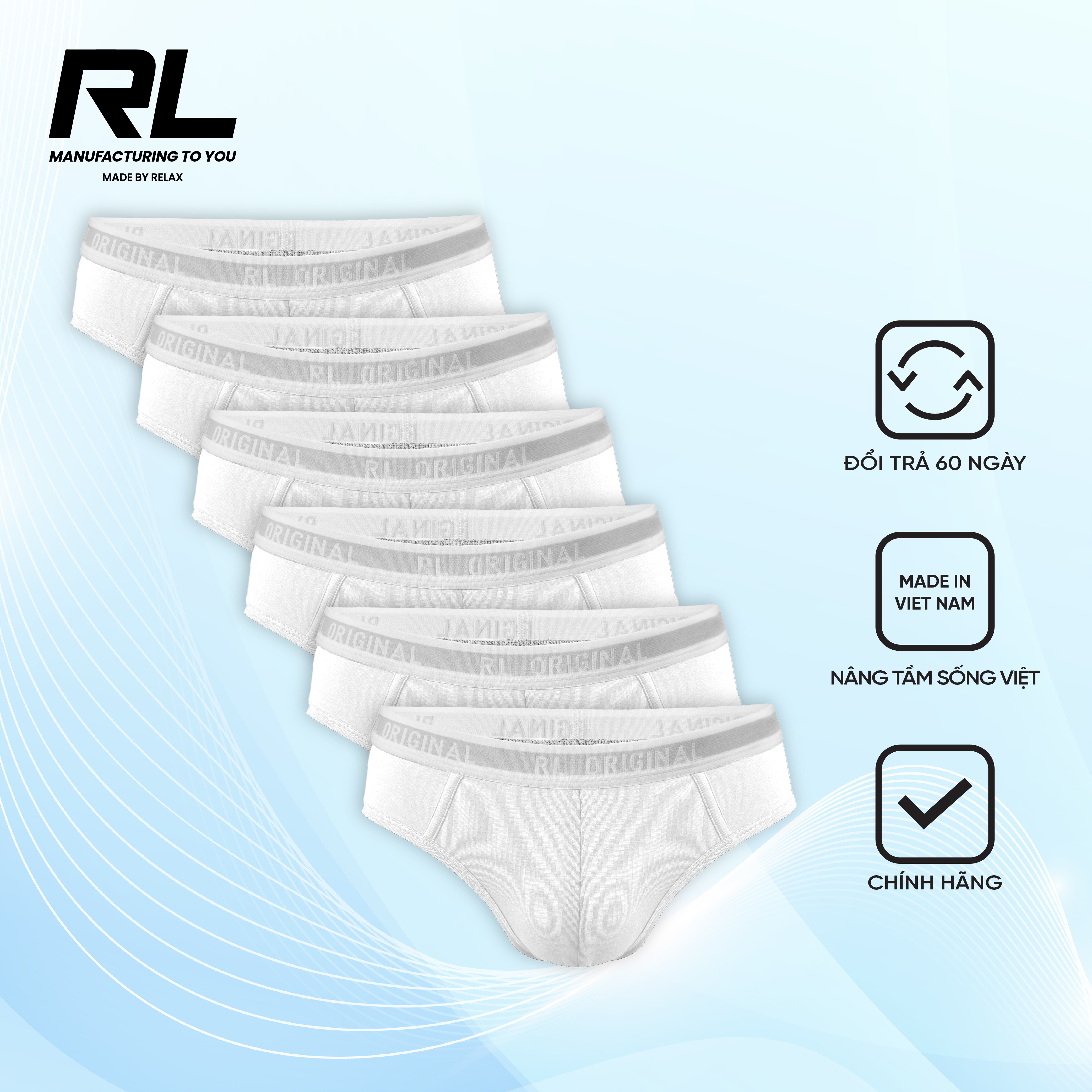 COMBO 6 QUẦN LÓT NAM BRIEF RDO120_thumbnail_5