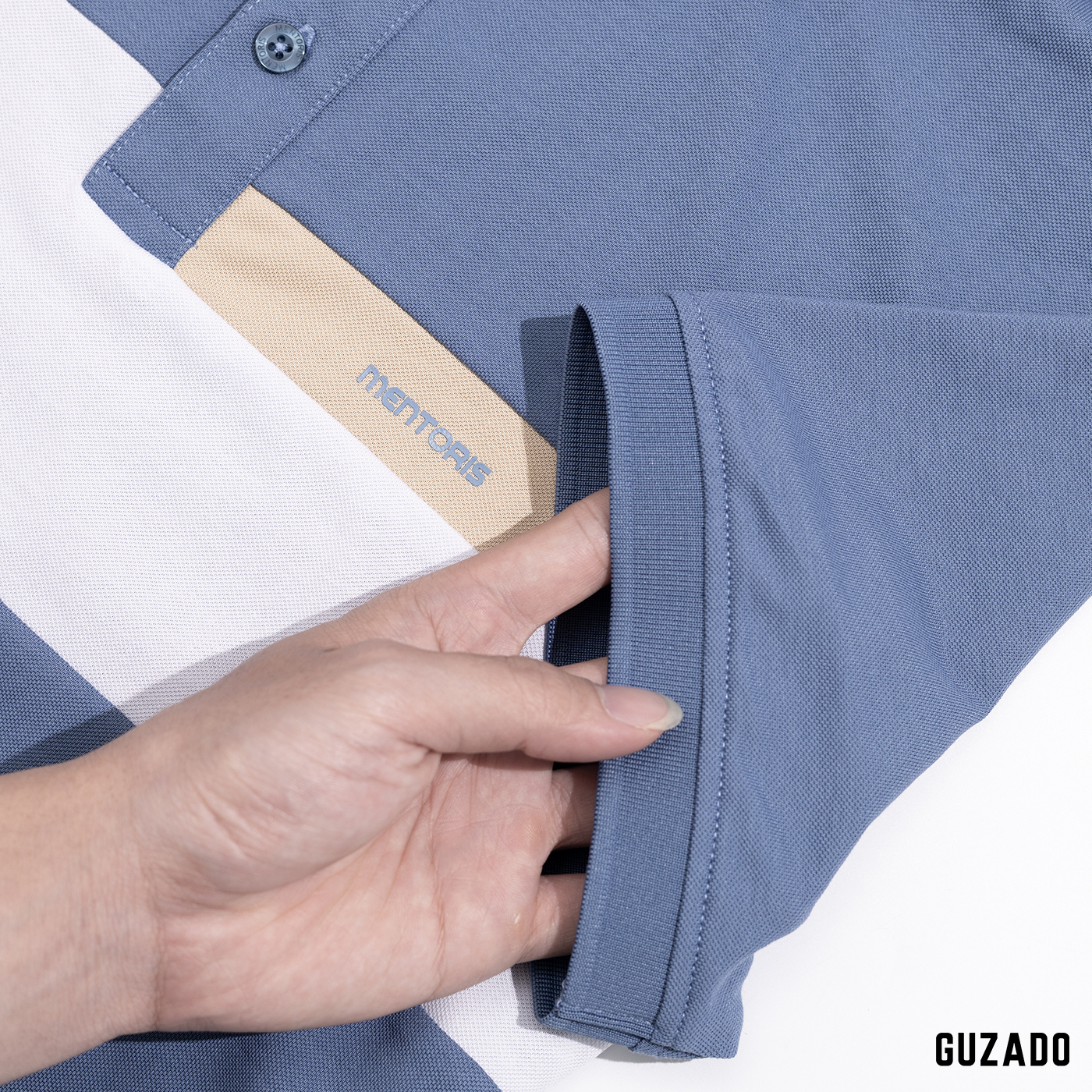 Áo Polo Nam Guzado Vải Cotton Form Slim Fit MPL2515S_thumbnail_3