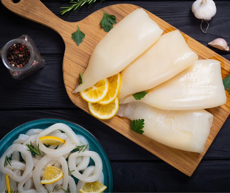 Mực ống Cắt khoanh Dày thịt, Tiện lợi cho chế biến_thumbnail_2