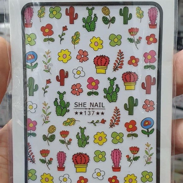 Sticker Hoa + Lá + Quả 137