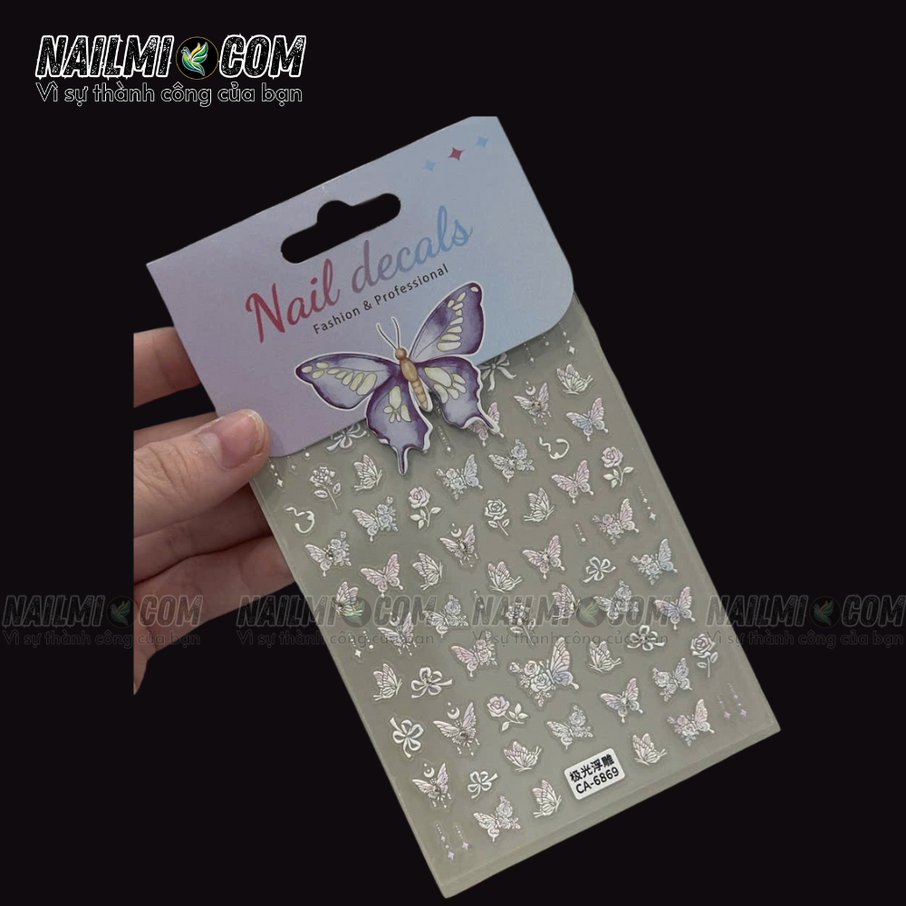 Sticekr nail bướm - CA 6869_thumbnail_1