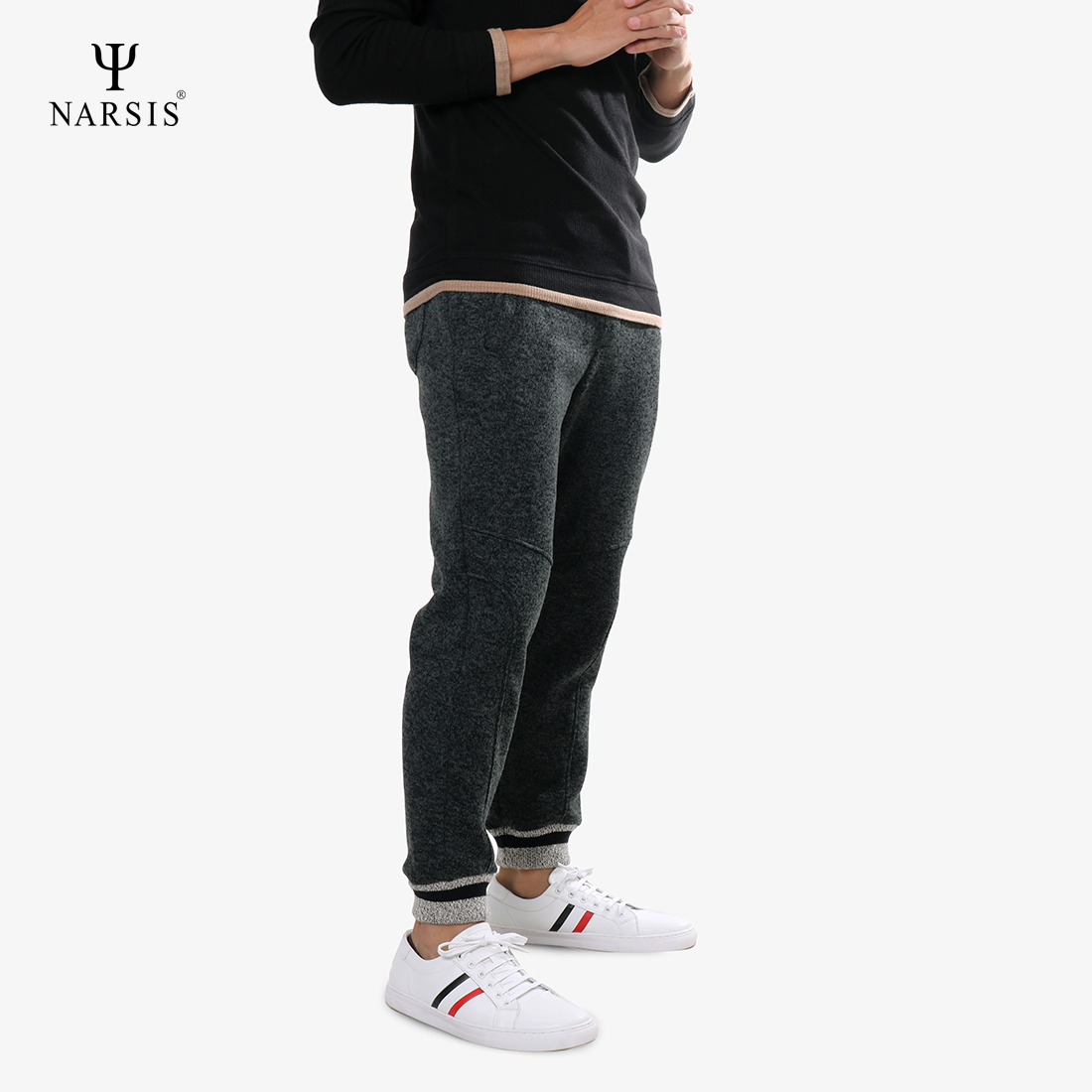 QUẦN DÀI NAM G8028A NARSIS VẢI LEN COTTON ẤM ÁP, THOÁNG MÁT, GIỮ ẤM TỐT, MỀM MẠI