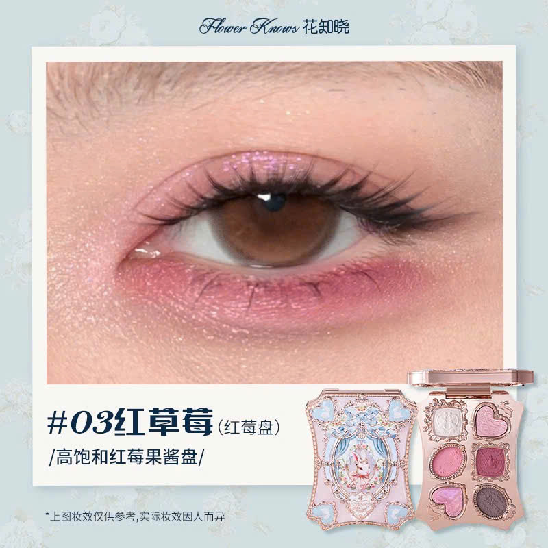 [FLOWER KNOWS] Bảng phấn mắt 6 ô Flower Knows Bunny Garden 6.5g_thumbnail_5