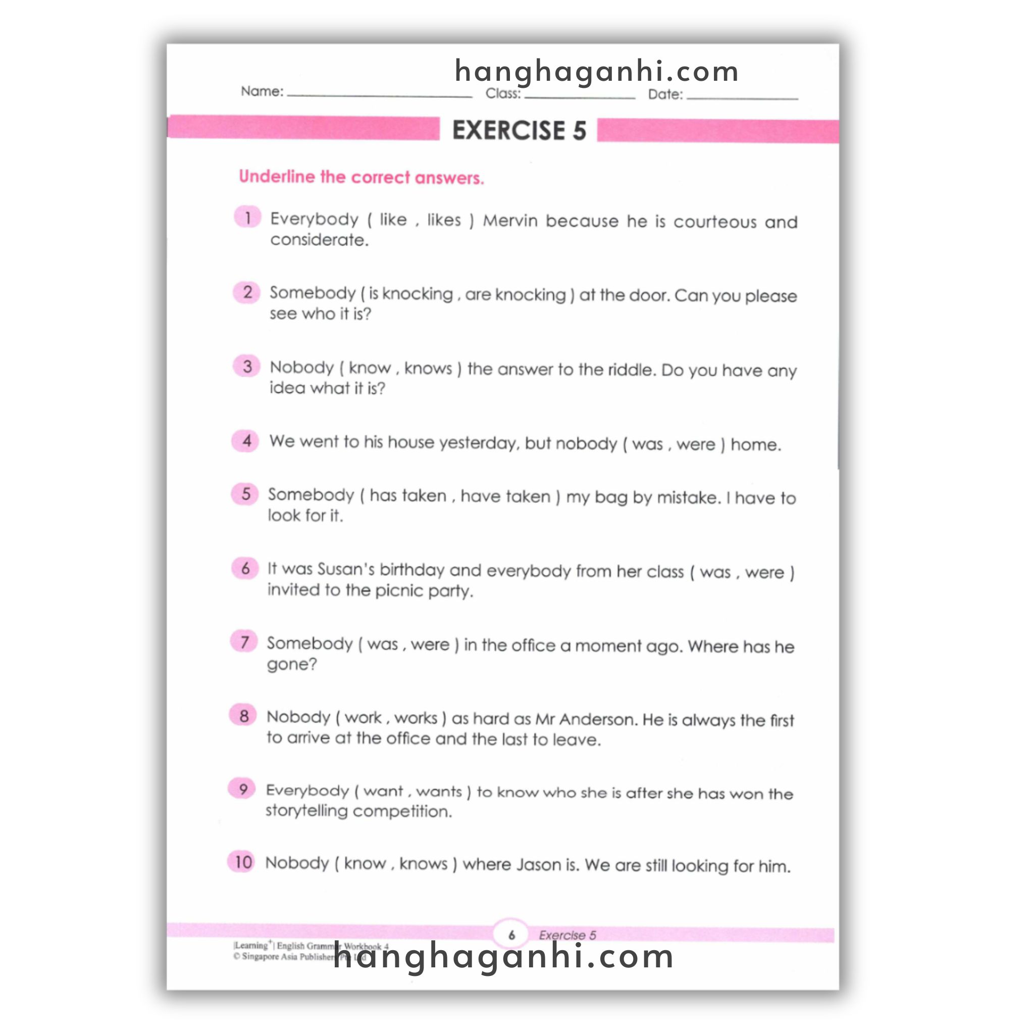 SAP Learning English Grammar 4 Workbook_thumbnail_7