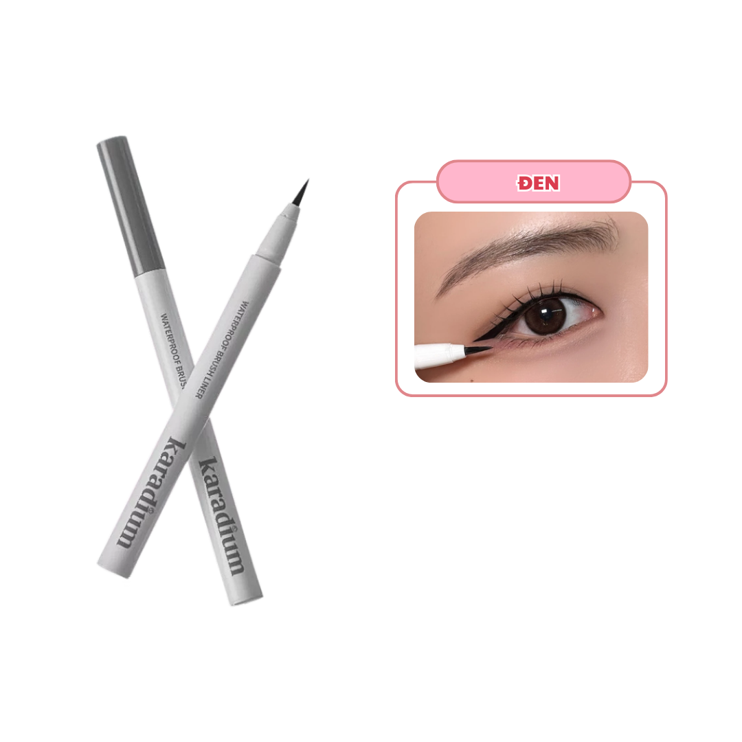 [KARADIUM] Bút kẻ mắt nước Karadium Waterproof chống nước lâu trôi
