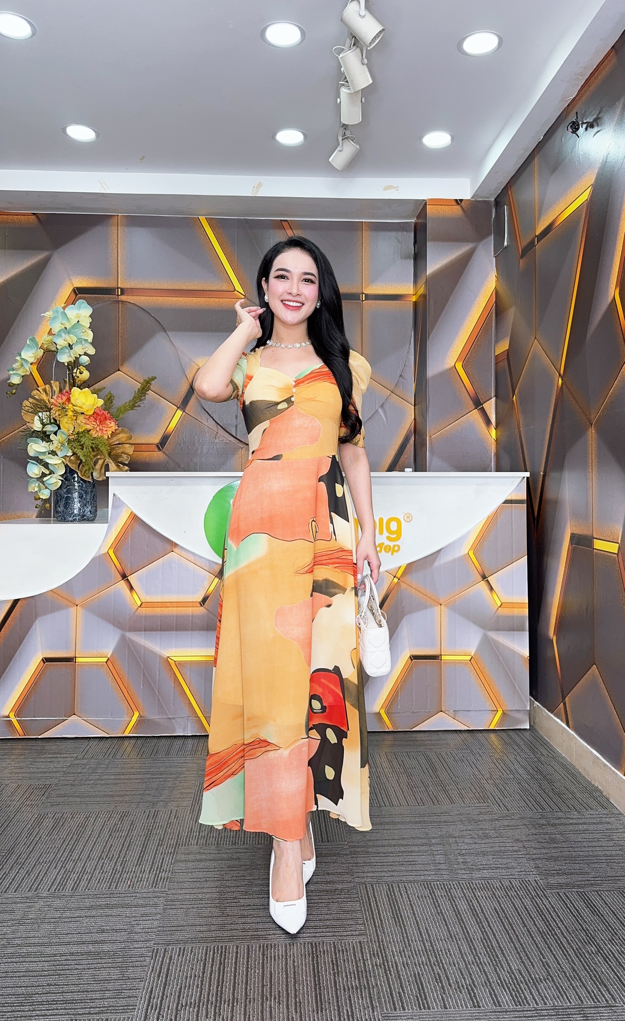 Đầm xòe - Y1811 - Thương hiệu Zonbig_thumbnail_2