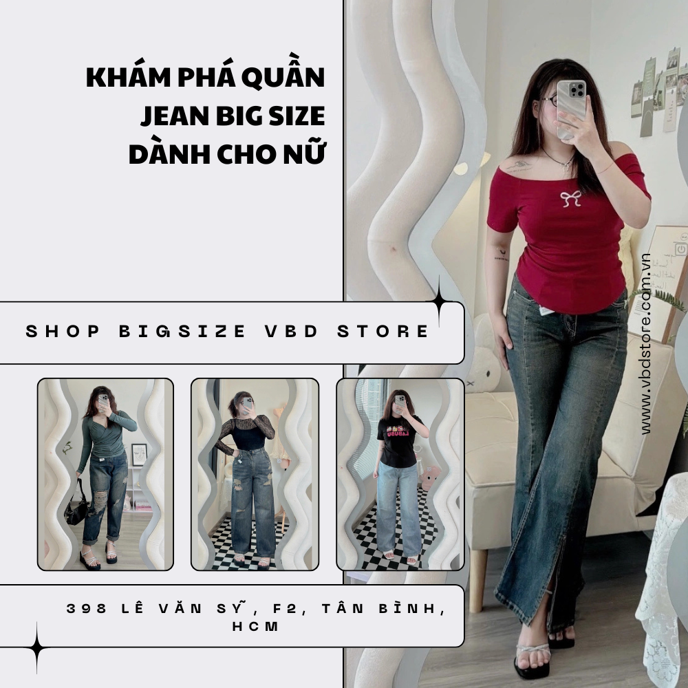 Khám Phá Quần Jean Big Size Dành Cho Nữ