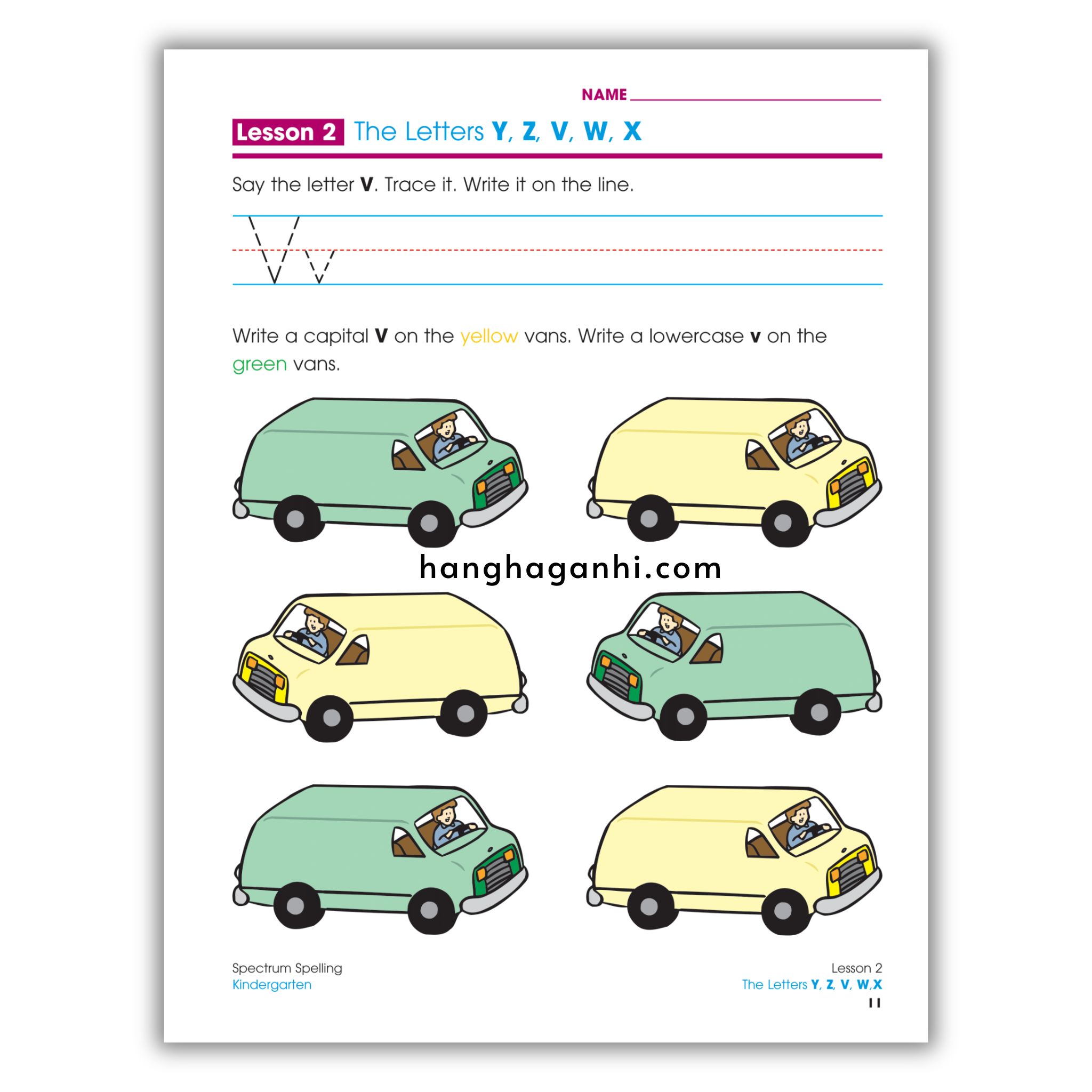 Sách Spectrum Spelling Workbook Grade K_thumbnail_8