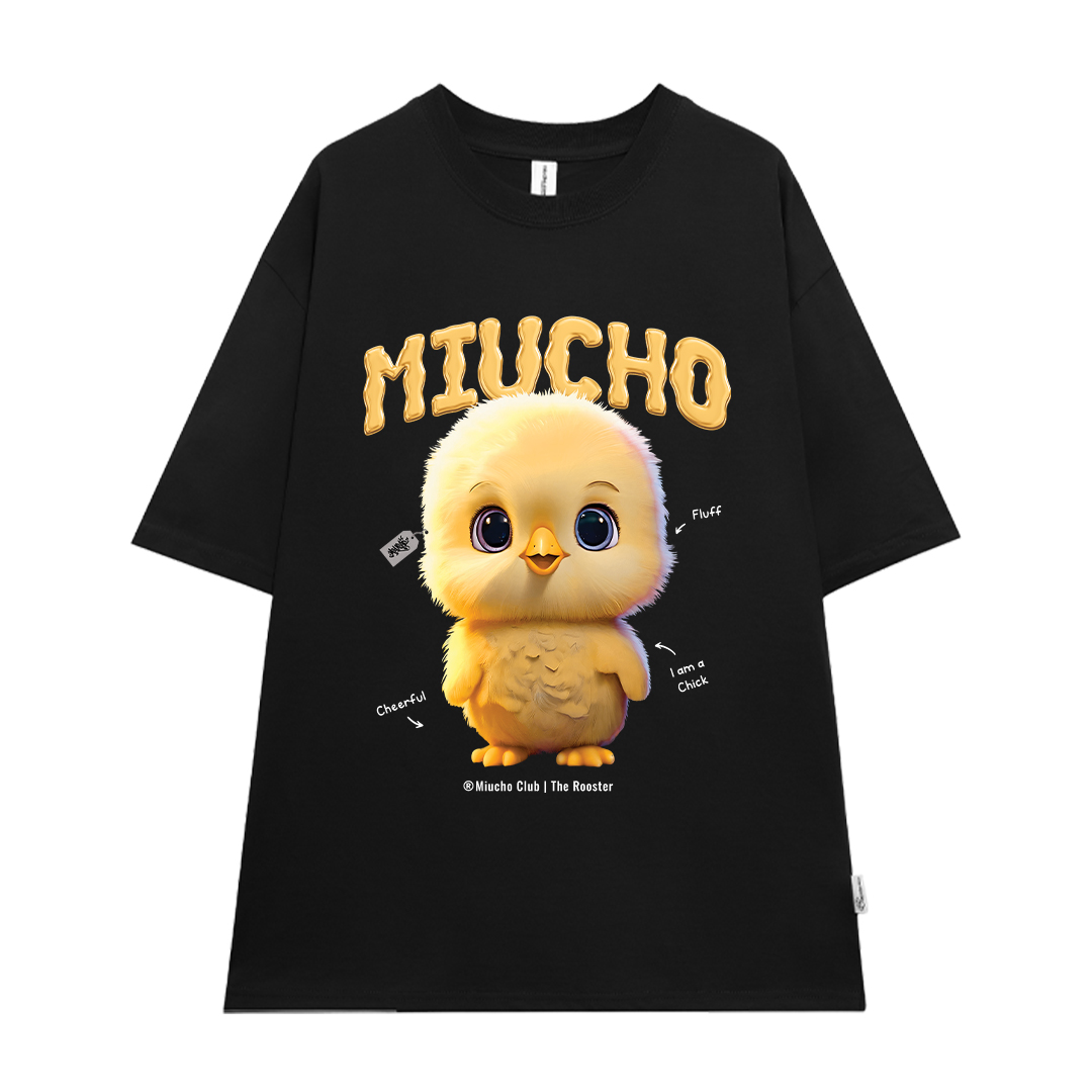 Áo thun form rộng 12 con giáp tuổi Dậu ATD1240 Miucho tay ngắn cổ tròn in mix_thumbnail_14